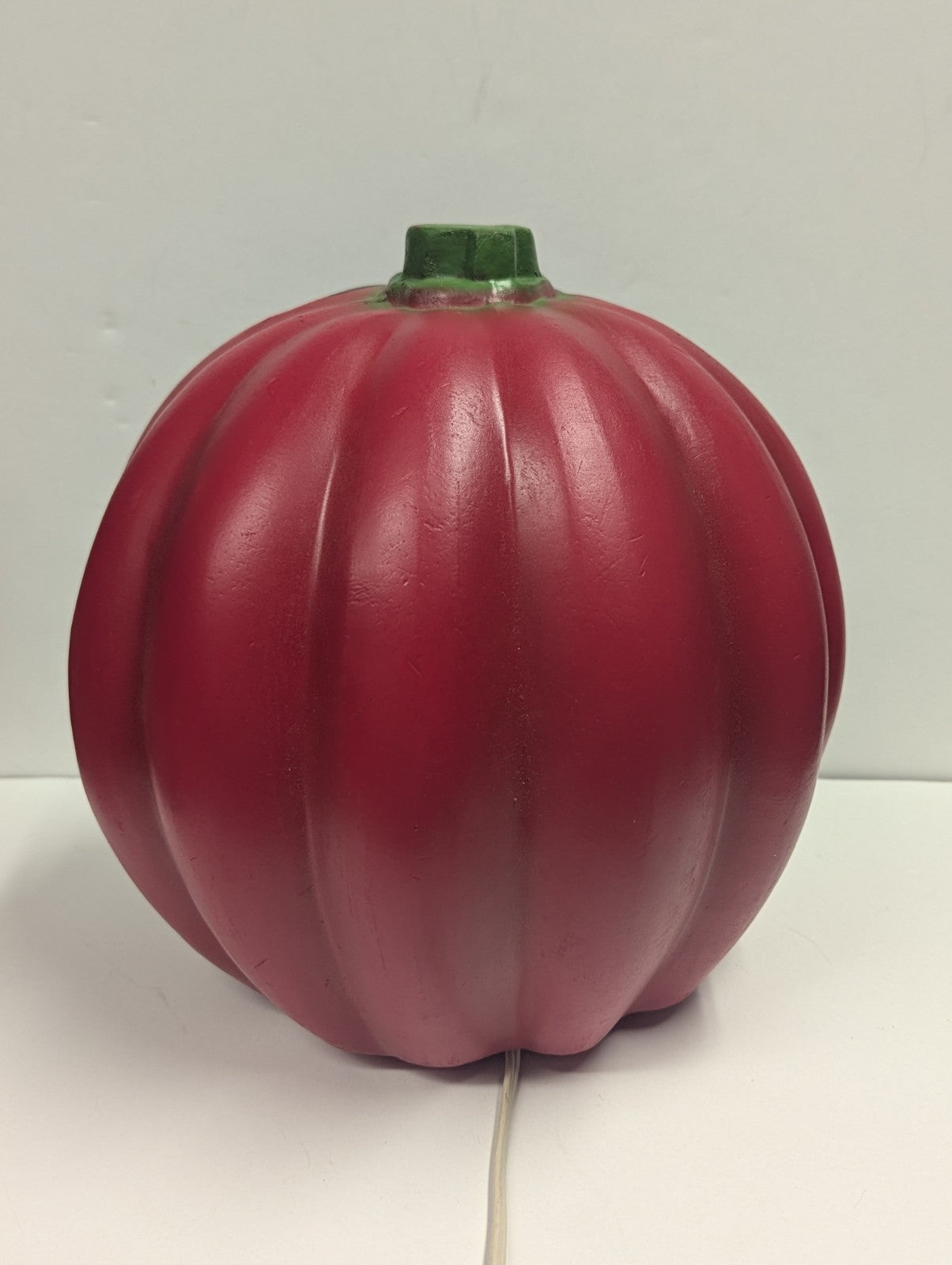 1998 Rare M&M Light Up Pumpkin  9.5” Red M & M Candies