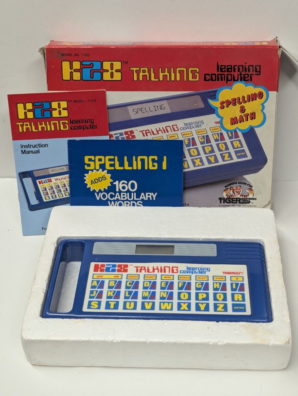 K28 Talking Learning Computer (Tiger Electronics 1985) RARE