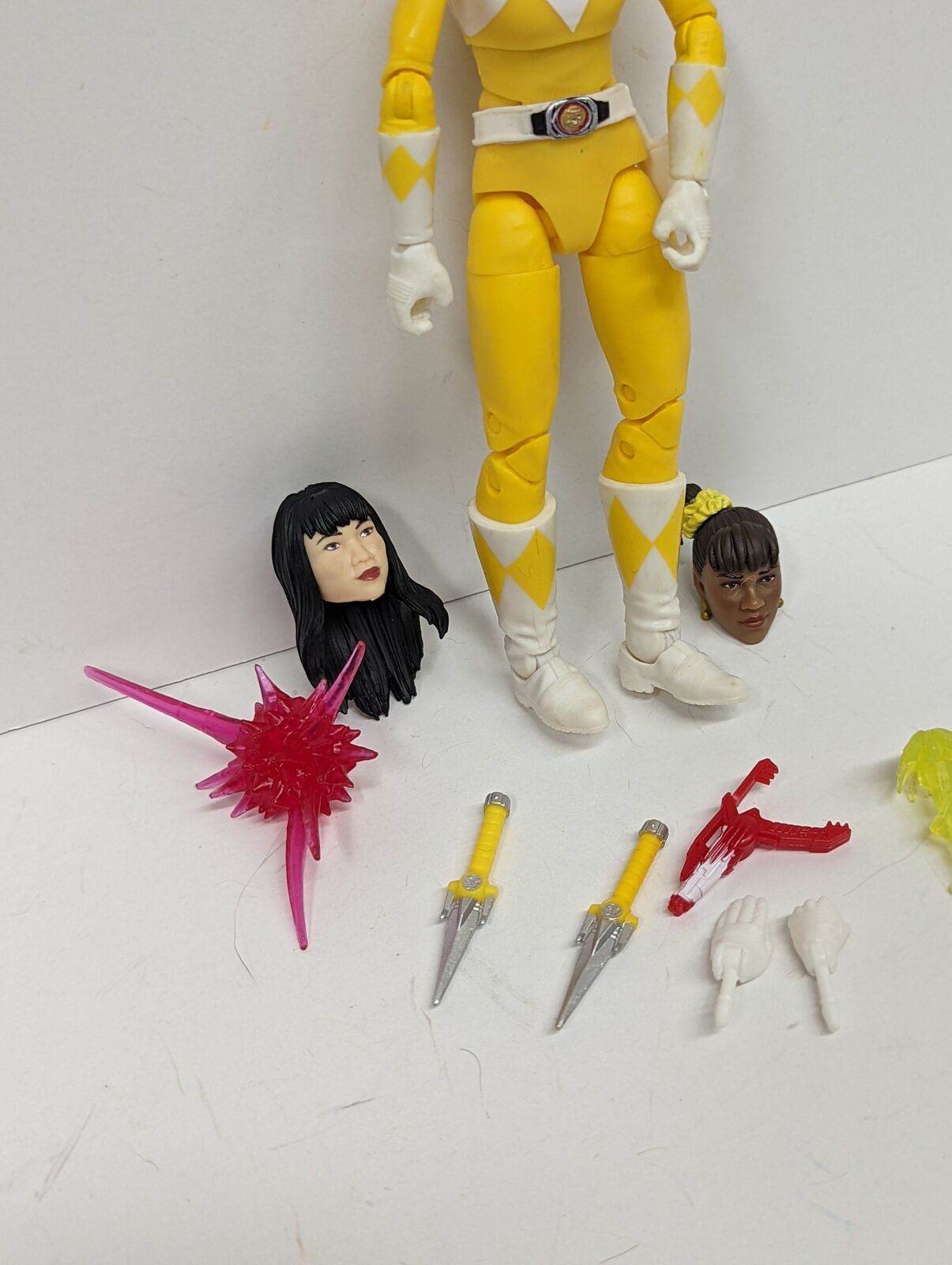Power Rangers Lighting Collection Yellow Ranger Loose