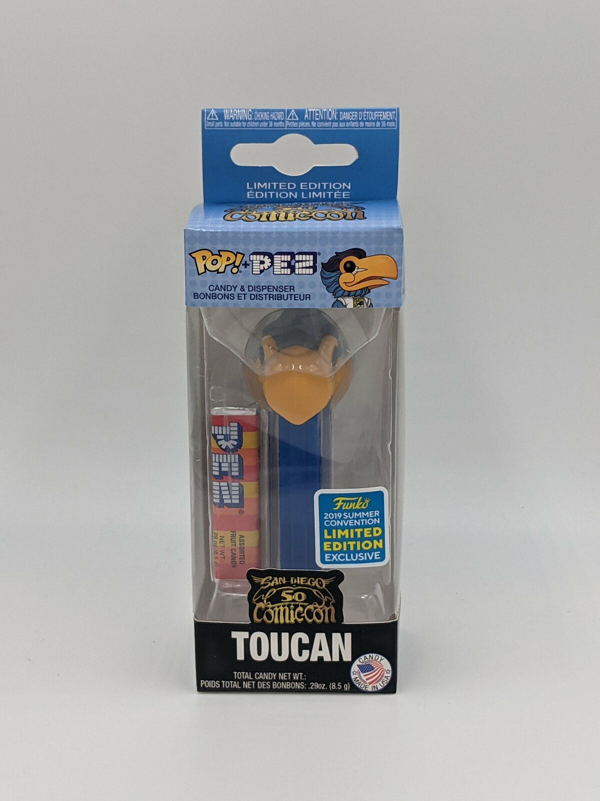 Funko Pop Pez Toucan SDCC 2019 Exclusive
