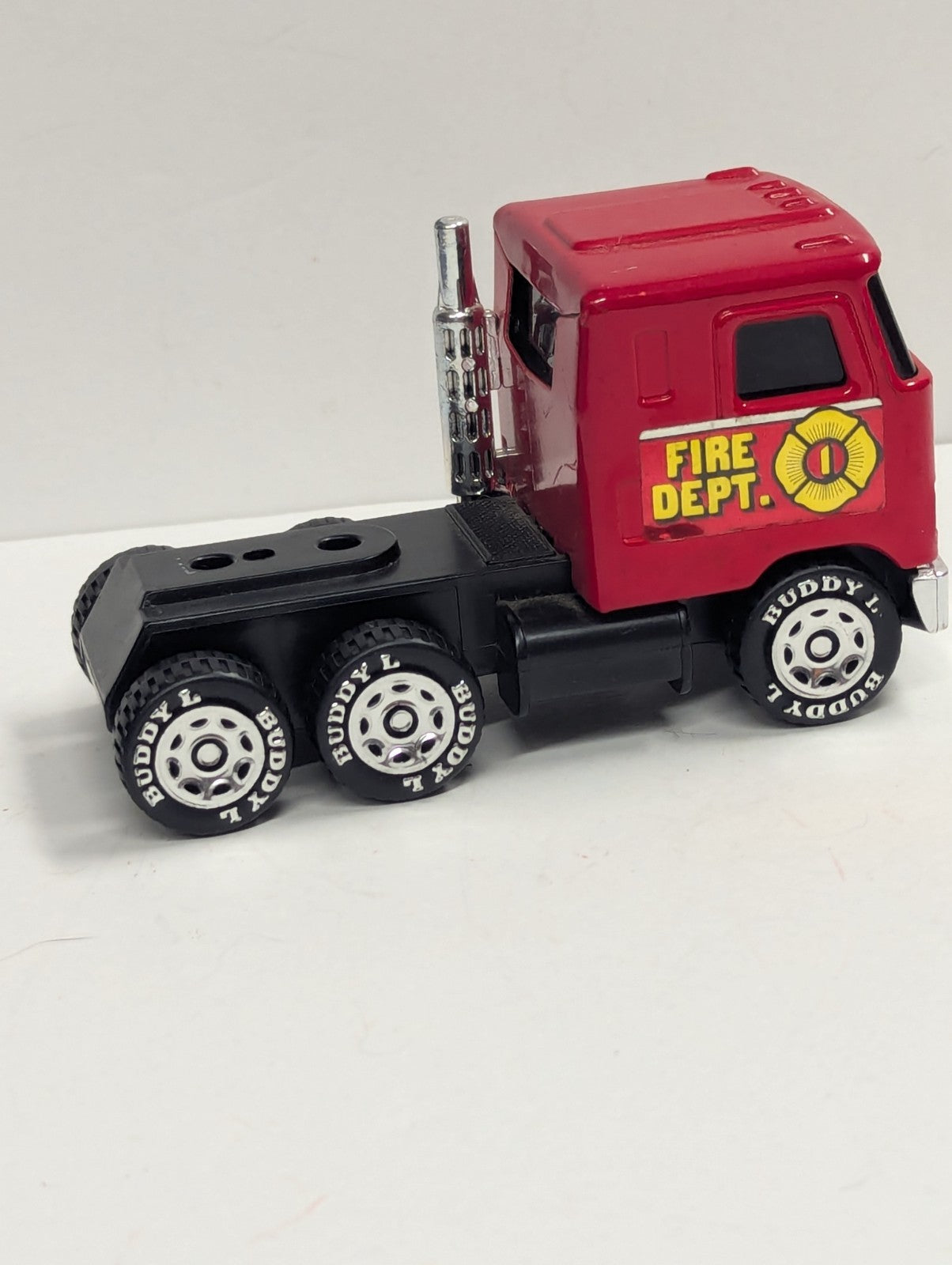 Vintage Buddy L Fire Dept Truck 1980 Toy Collectible Metal