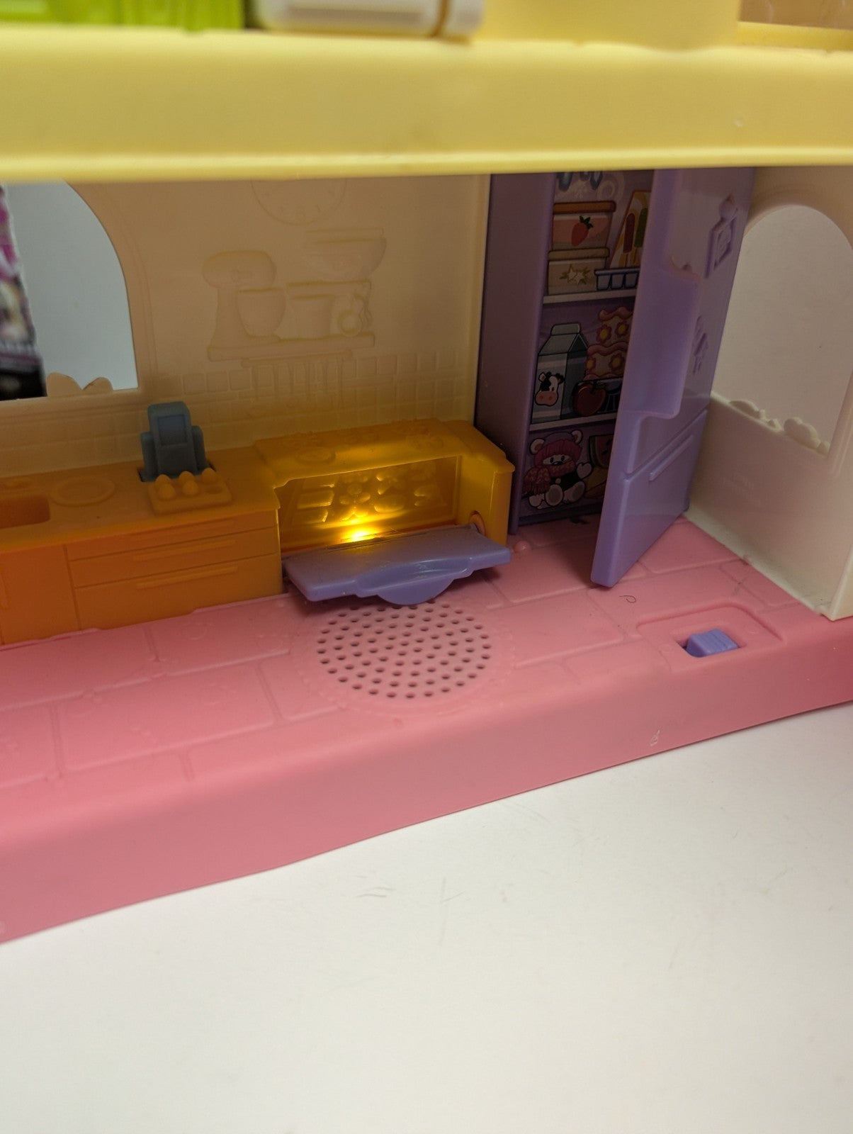 Fisher Price Little People Surprise & Sounds Home Pink Doll House Working Tested