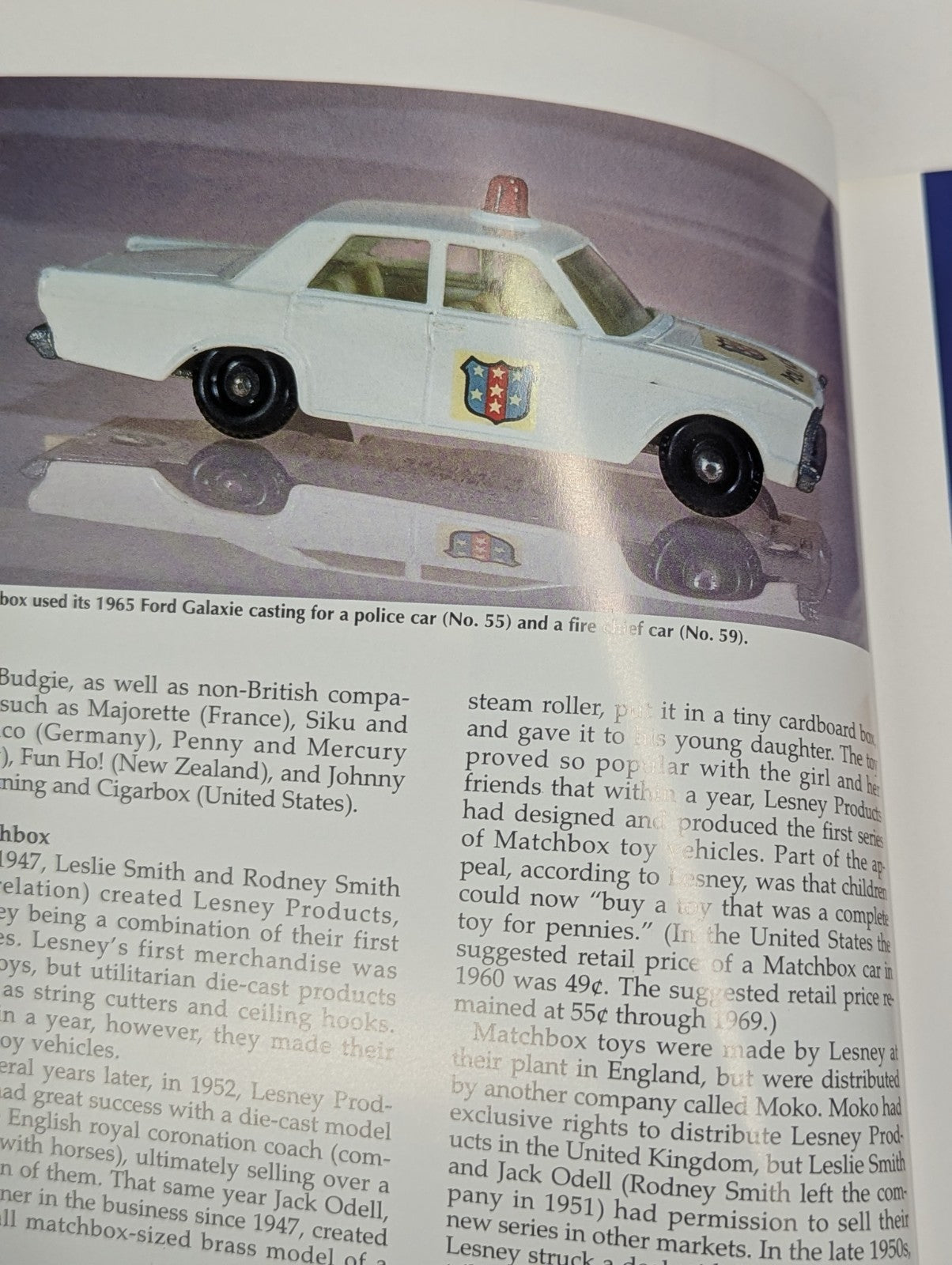 Diecast Cars of the 1960s Book Mac Ragan Matchbox Hot Wheels Budgie Husky