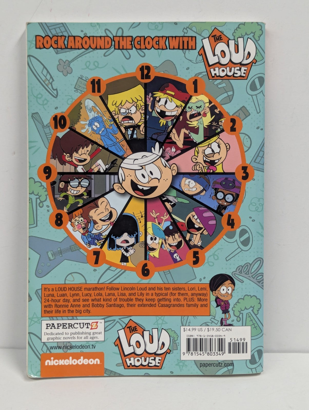 Loud House 3-in-1 Graphic Novel Family Tree, After Dark, & Loud and Proud