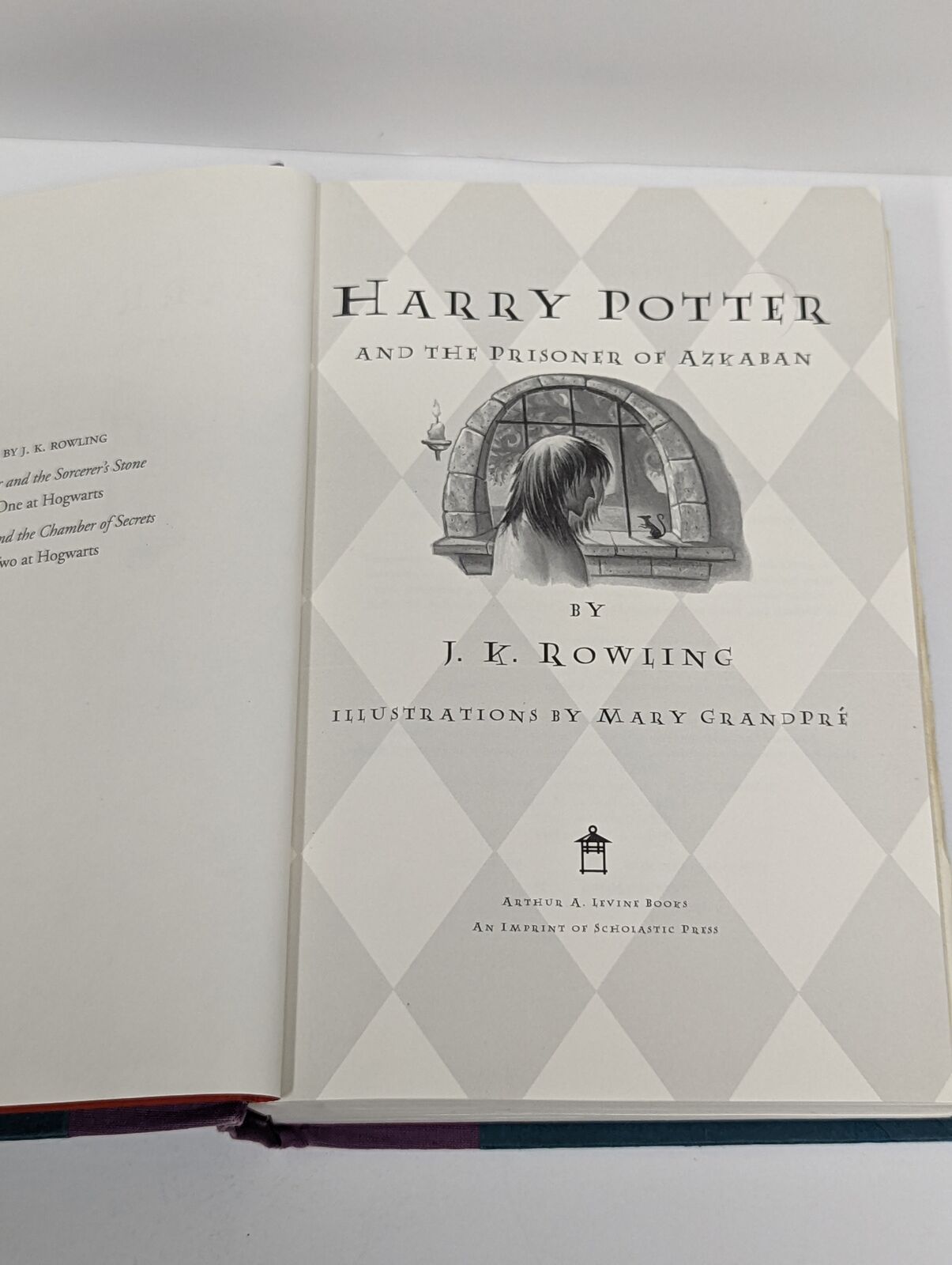 Harry Potter Prisoner of Azkaban Hardcover USER