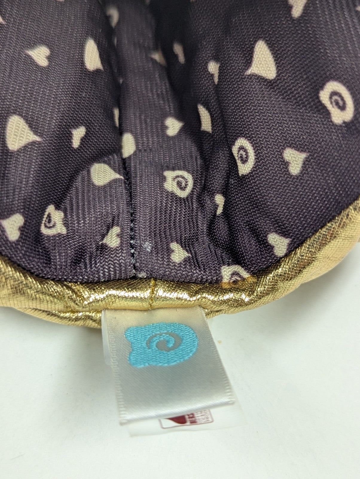 Anirollz x Bunniroll Hershey's Kiss Almonds 5" Gold Metallic Plush 