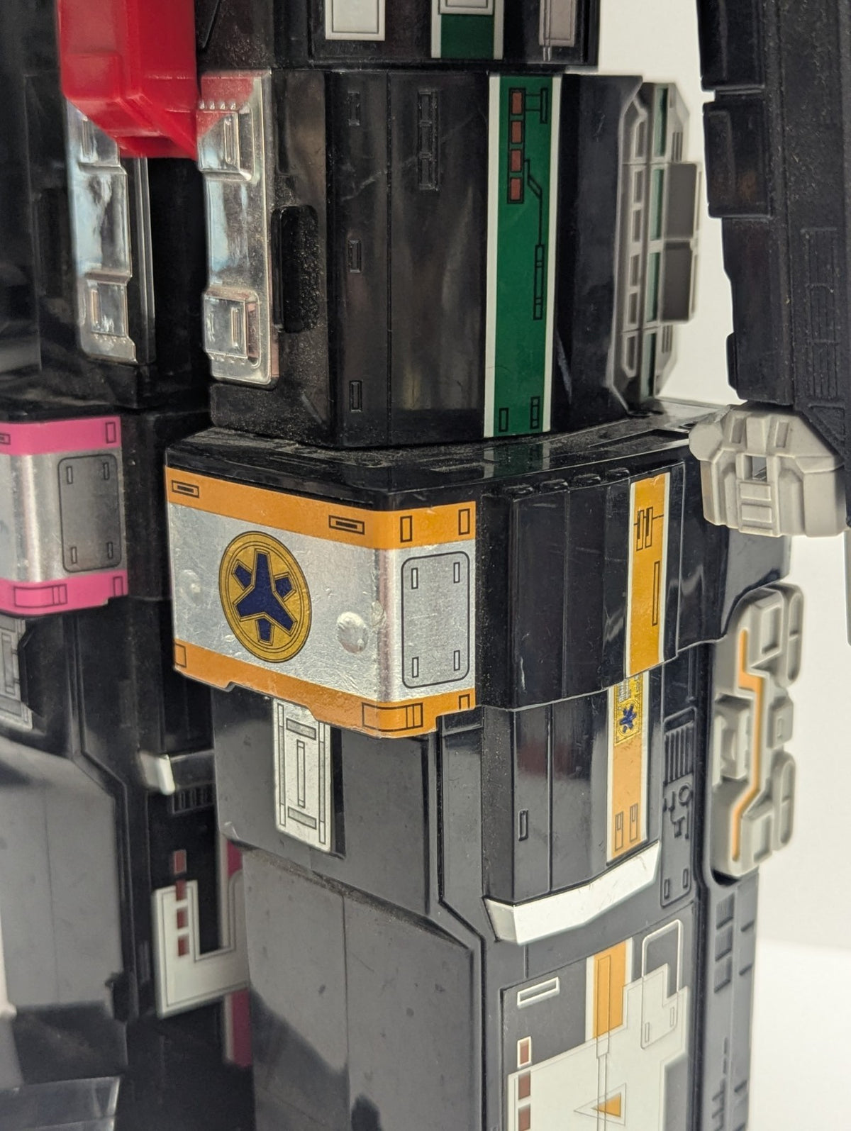 1999 Power Rangers LightSpeed Rescue Super Train Megazord Bandai 