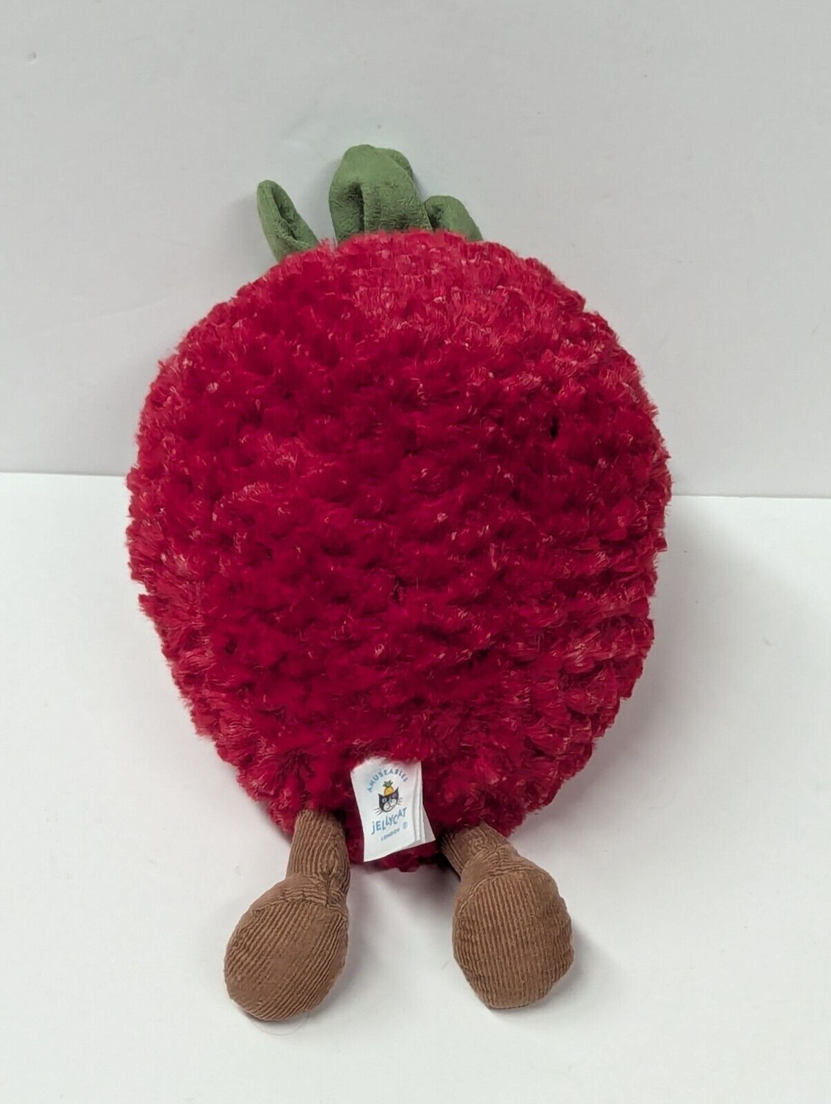 Jellycat London Amuseable Strawberry Plush RETIRED No Tag