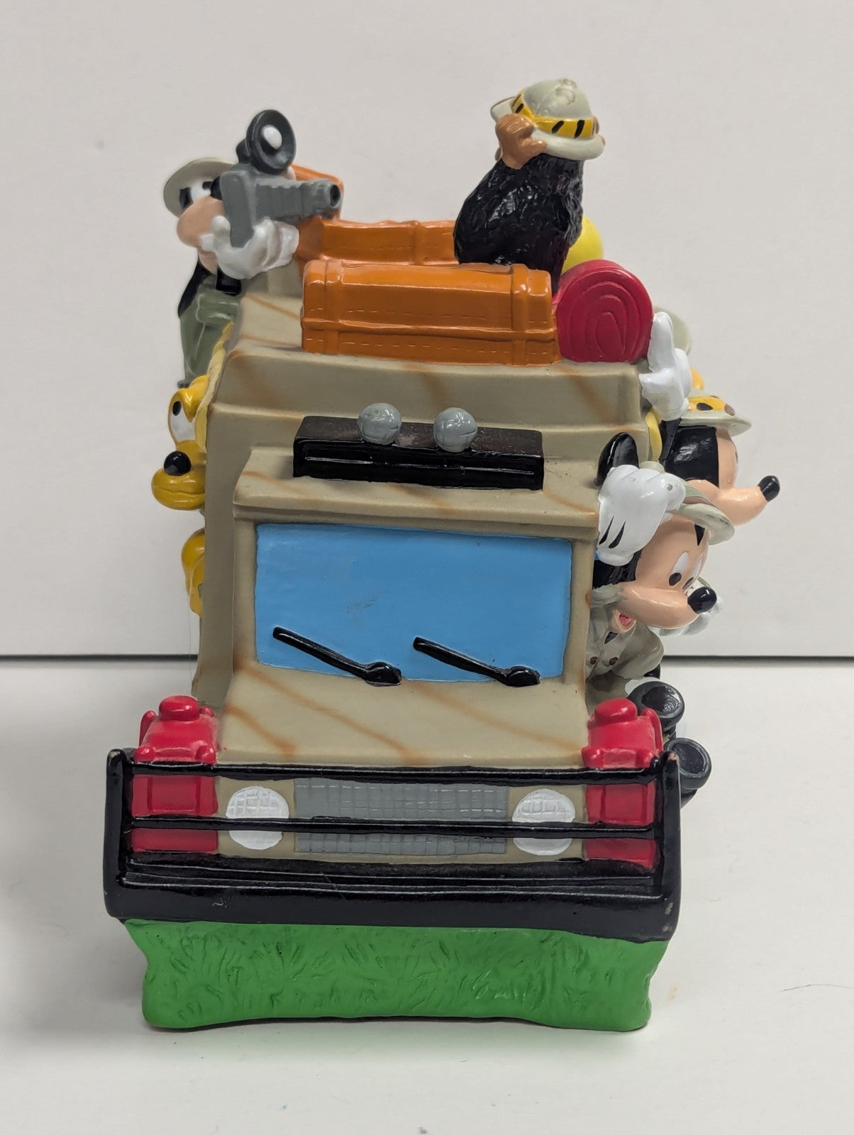 Walt Disney Attractions Lake Buena Vista Mickey Mouse Plastic Piggy Bank Safari