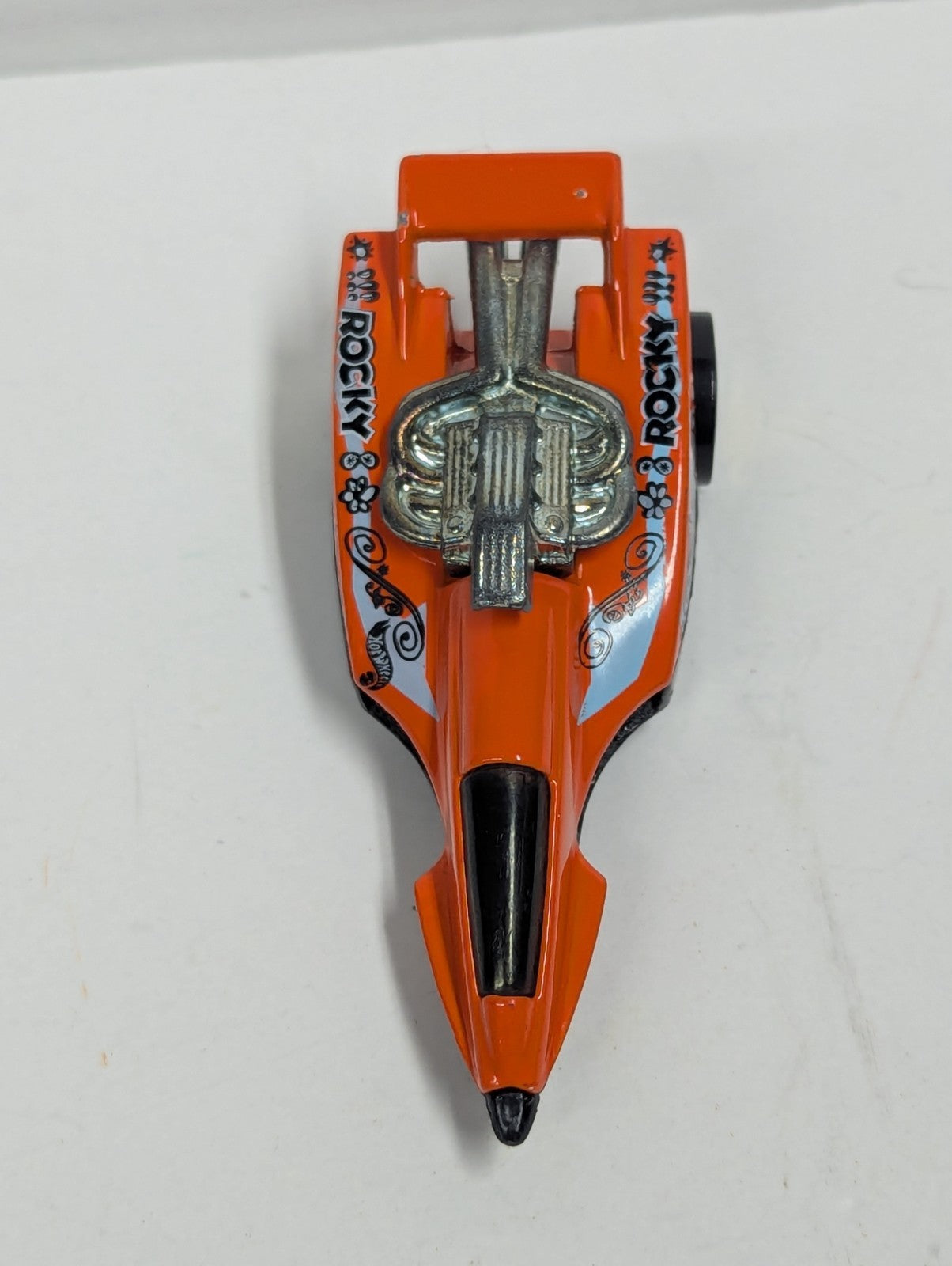 Hot Wheels  Car-Toon Friends Rocky & Bullwinkle Show ROCKY XT-3 (Orange)