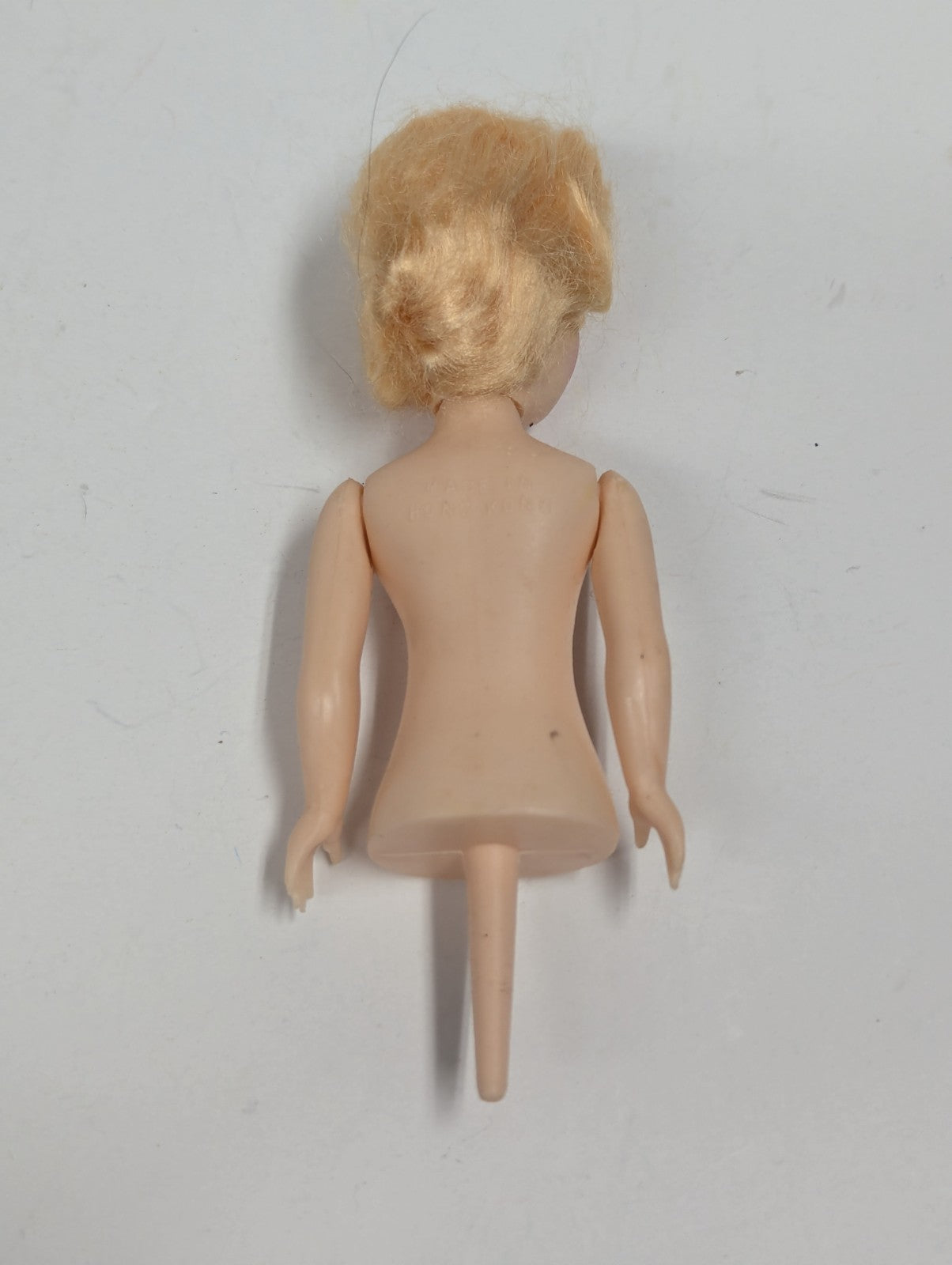 Vintage Wilton Half Doll Cake Toppers 70's w/t Hair & Sleeping Eyes Lot