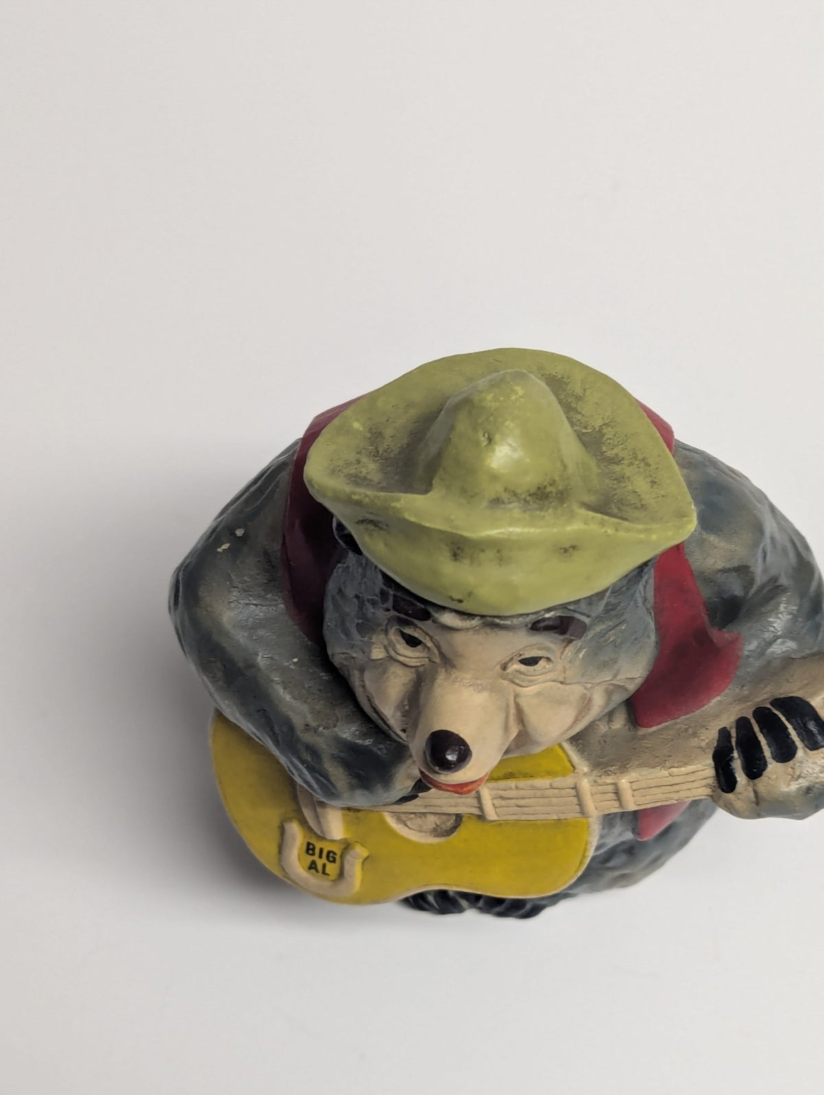 Vintage 1970's  Walt Disney's Big Al Country Bear Jamboree Ceramic Coin Bank