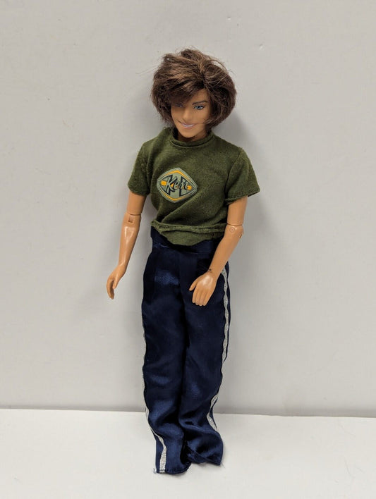 2008 Barbie Ken Doll posable, Green Ken Shirt