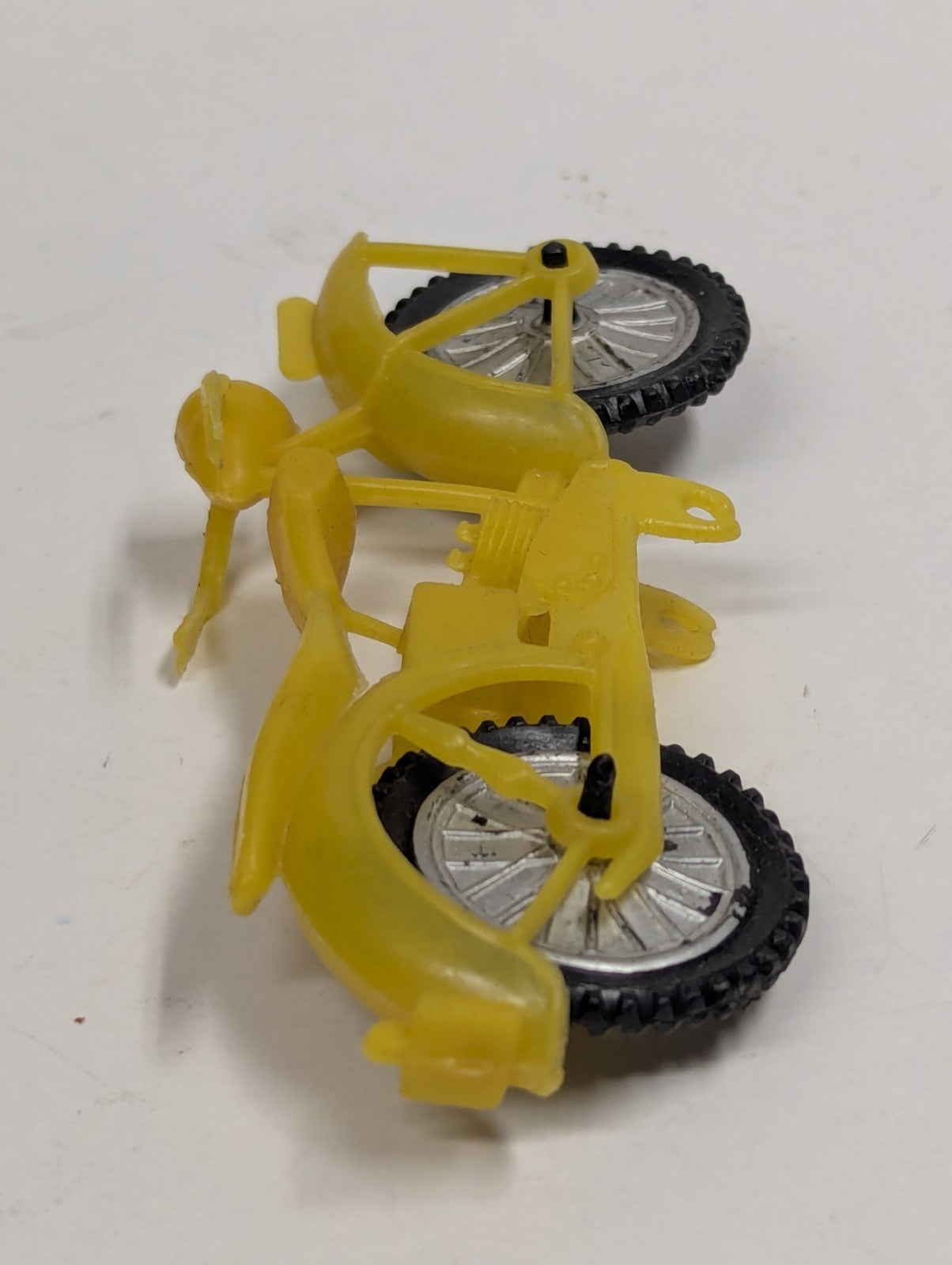 1960s Yellow Motorcycle Made in Hong Kong Speed Bike