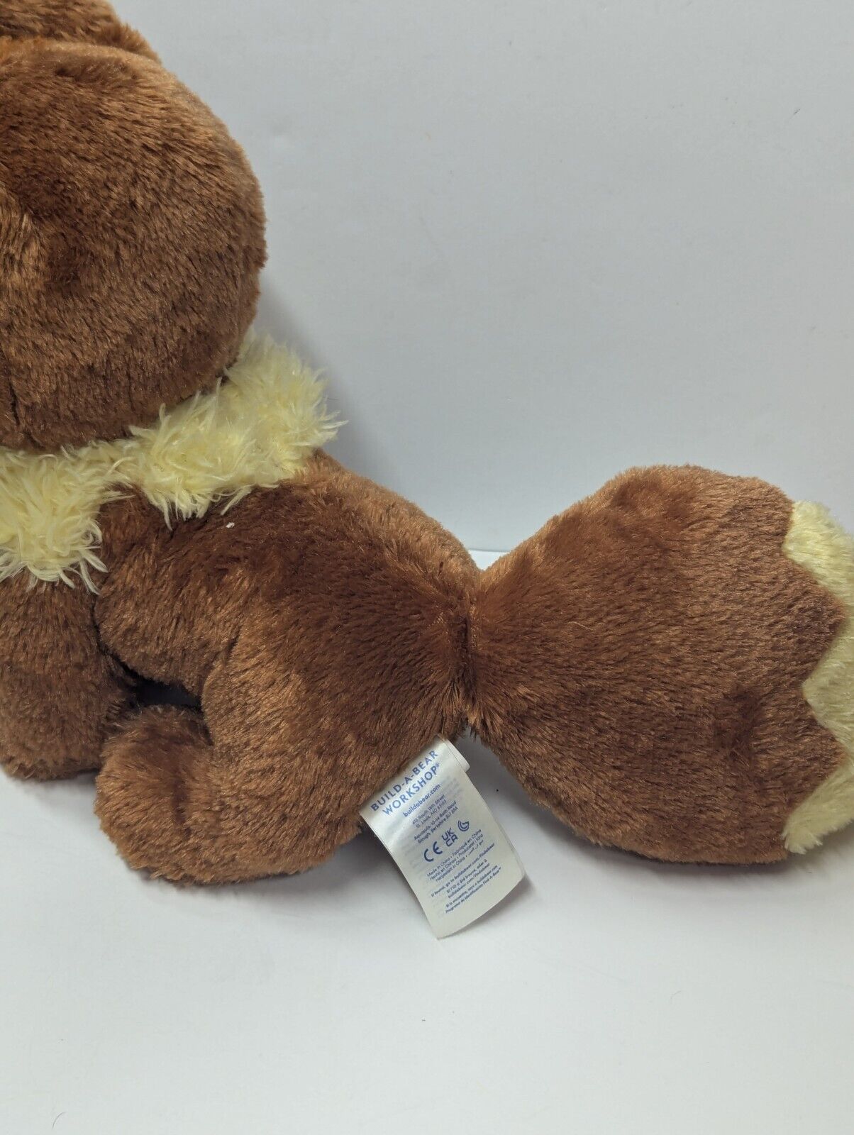 Build A Bear Pokemon Eevee Plush Stuffed Animal 16" Toy Stuffie BAB Workshop