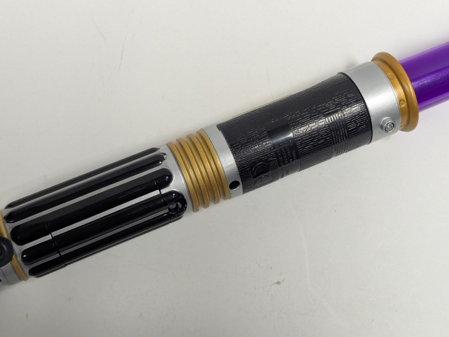 2010 Hasbro Mace Windu Purple Lightsaber Untested