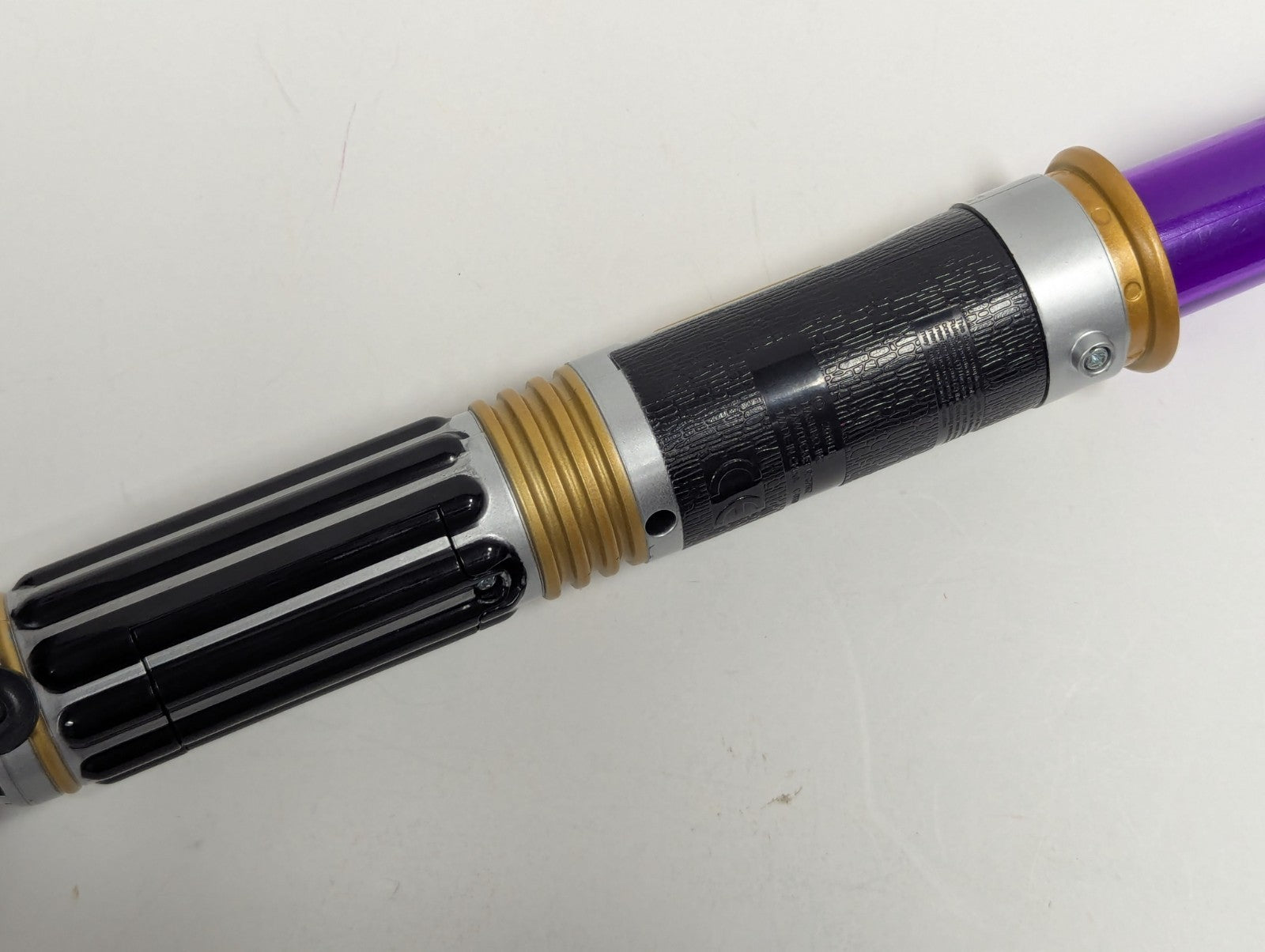 2010 Hasbro Mace Windu Purple Lightsaber Untested