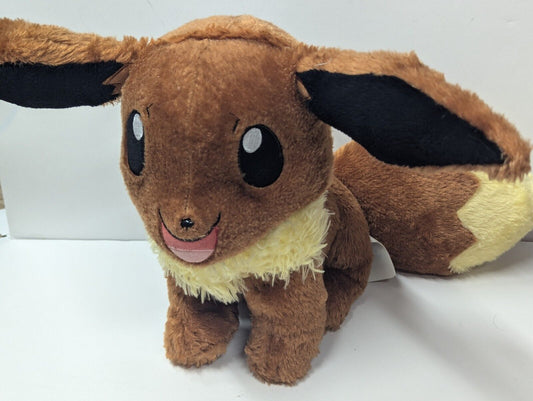 Build A Bear Pokemon Eevee Plush Stuffed Animal 16" Toy Stuffie BAB Workshop