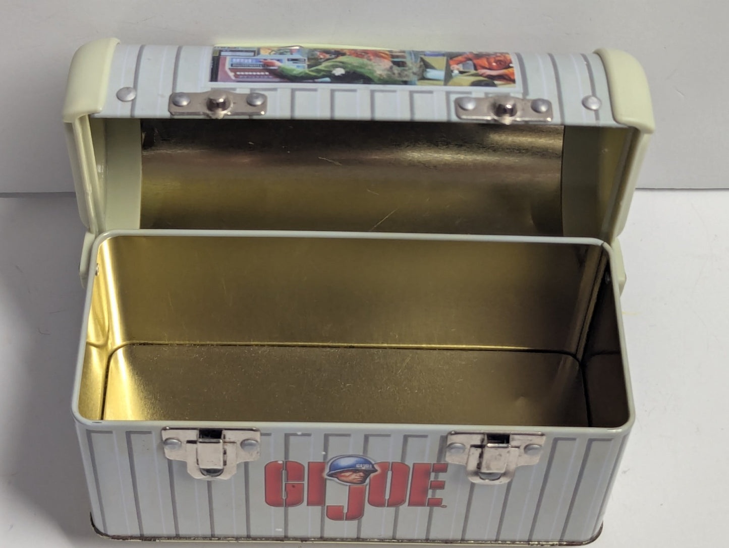 Hasbro 2000 GI Joe Tin Lunch Box, Collectible Lunchbox