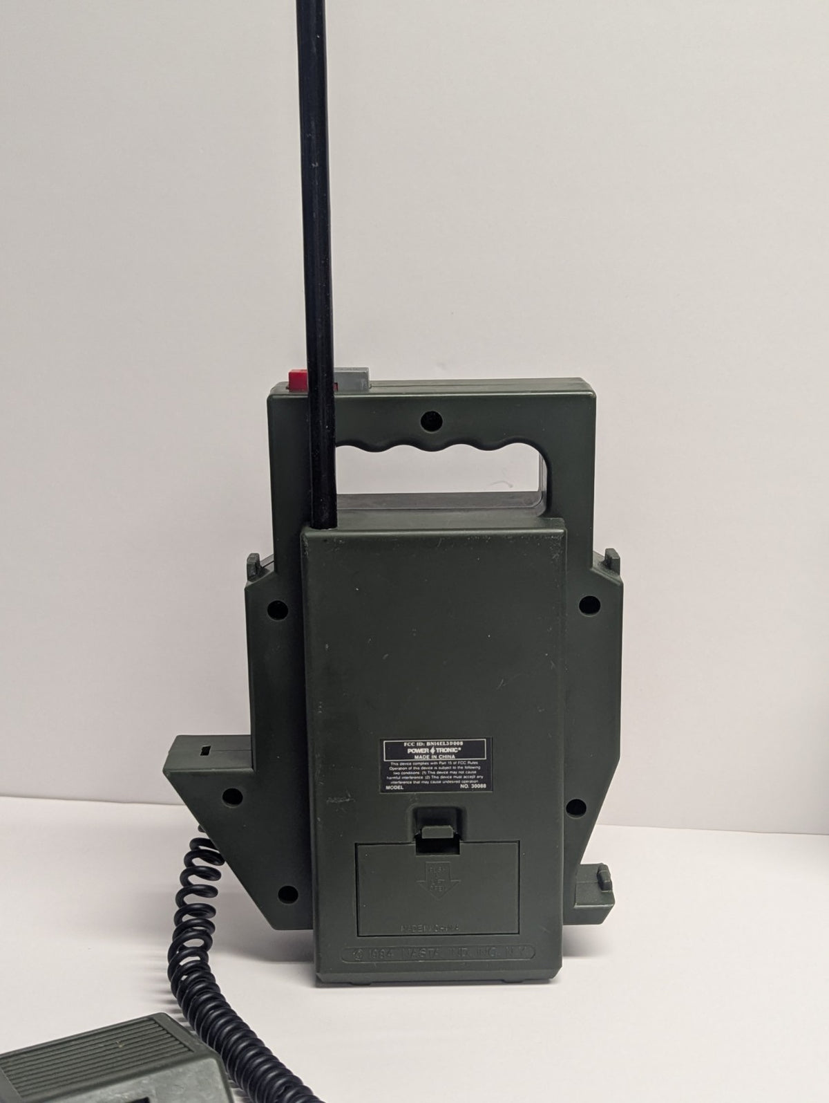 Vintage 1984 Nasta Command Center Walkie Talkie Untested