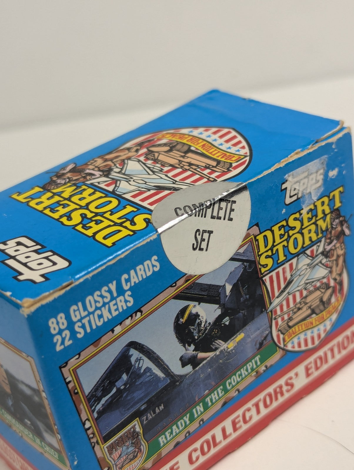 Vintage 1991 Topps Desert Storm Deluxe Collectors’ Edition UNOPENED Complete Set