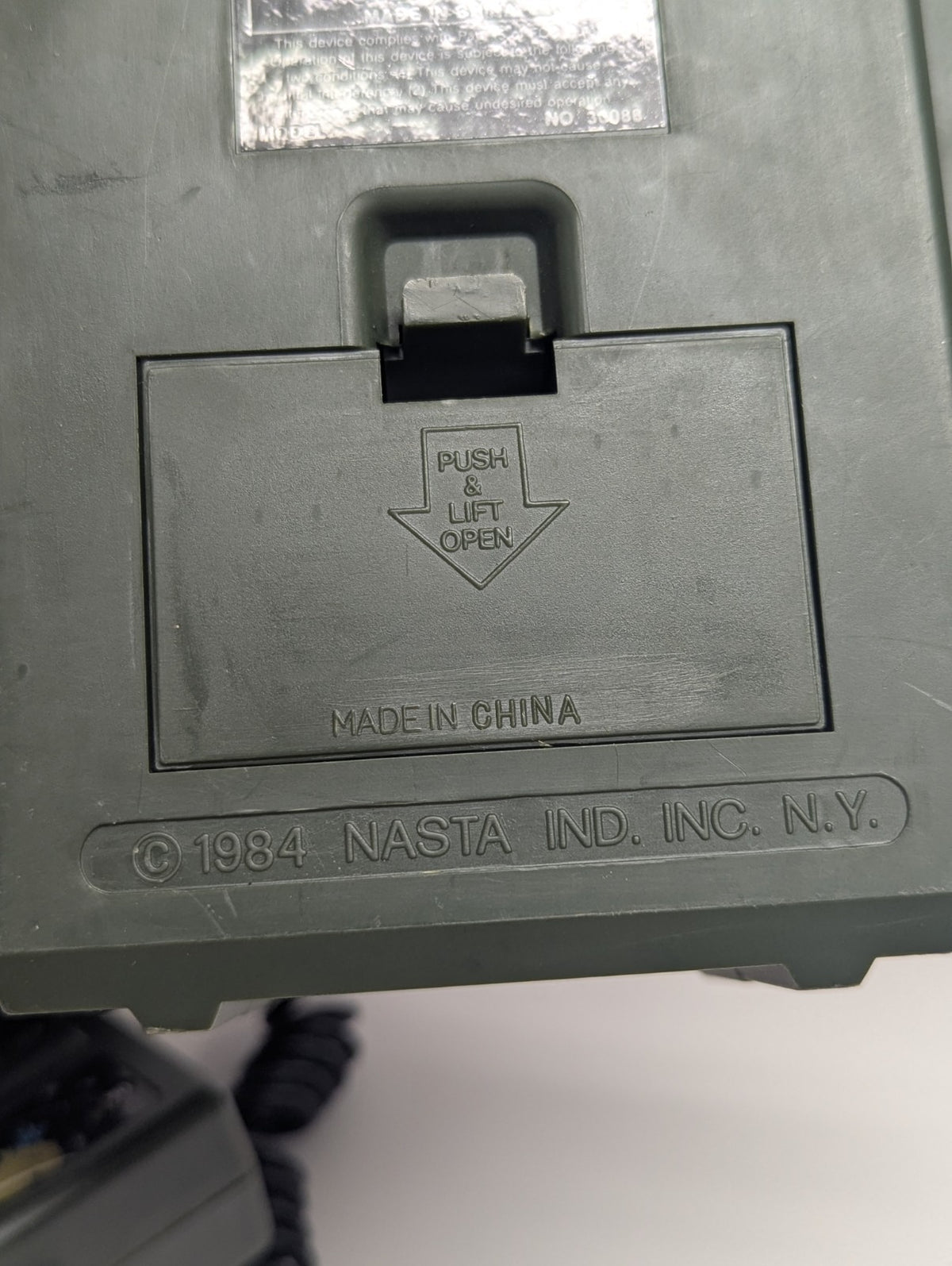 Vintage 1984 Nasta Command Center Walkie Talkie Untested