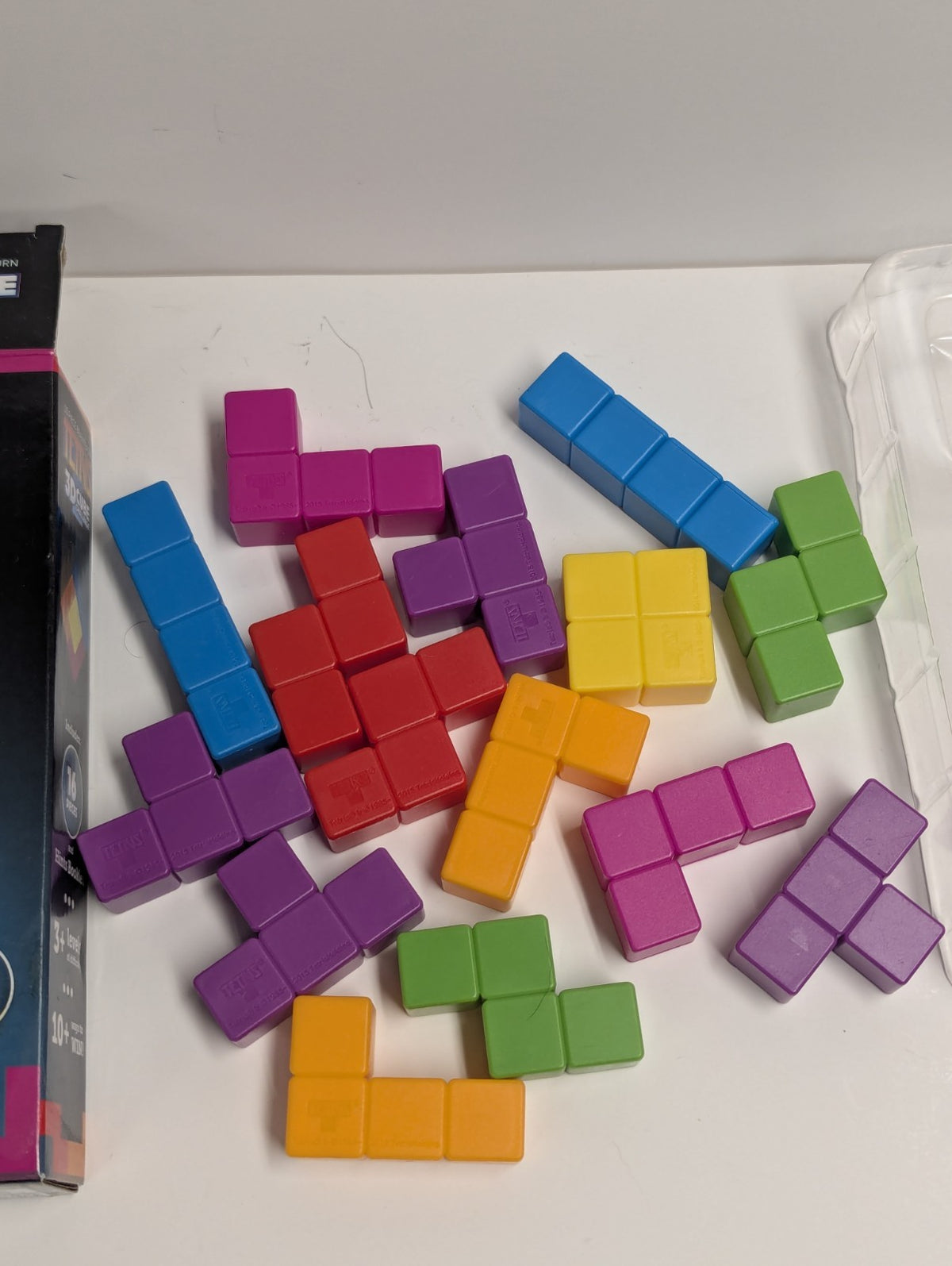 Masterpieces Tetris 16 Piece 3d Cube Logic Puzzle Game Brainteaser in Box