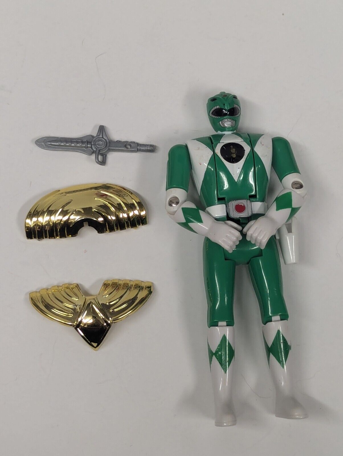 Vintage Bandai 1993 Mighty Morphin Power Rangers Flip Head Figures Lot of 6 