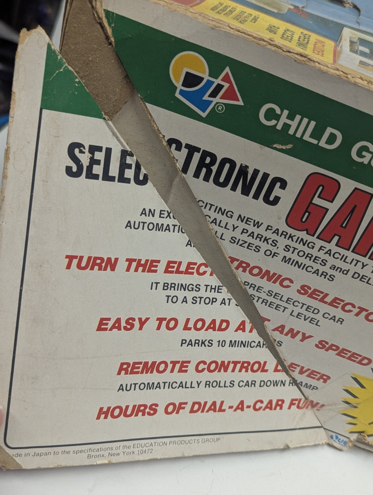 1971 Selectronic Garage Child Guidance For Mini Cars with ORIGINAL BOX RARE!!!!!