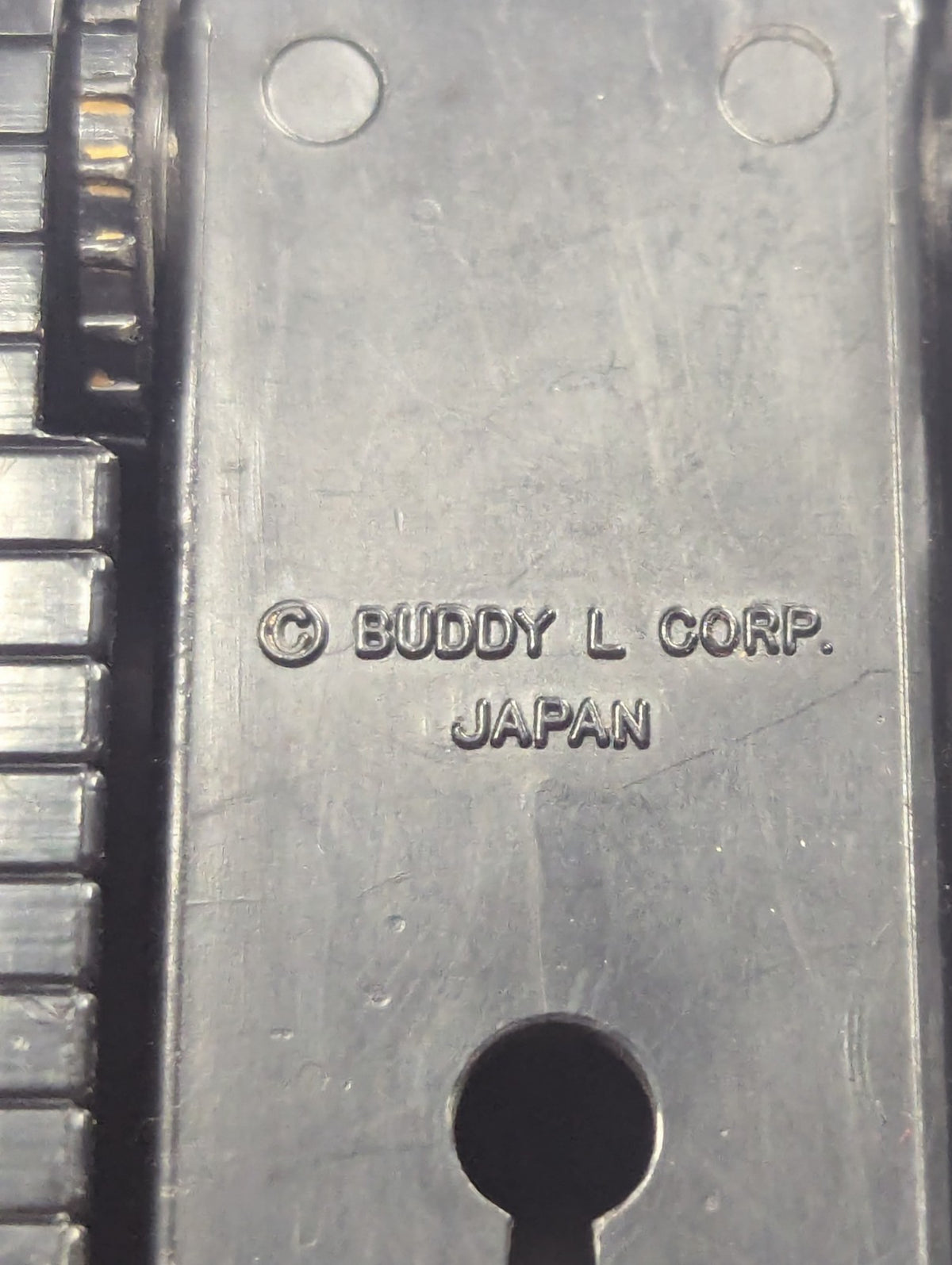 VINTAGE BUDDY L T-308 ARMY MILITARY METAL PLASTIC JAPAN TOY TANK 4 INCH LONG