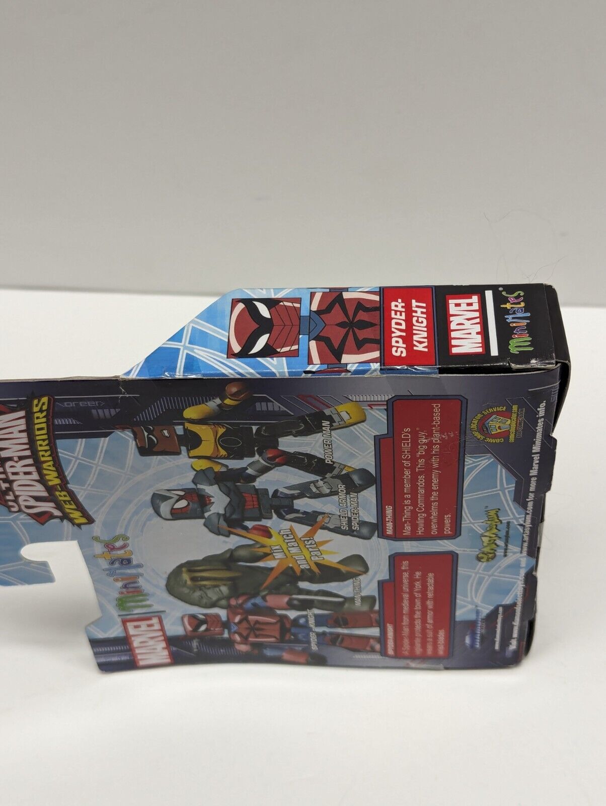 Marvel Minimates Walgreens Wave 2.5 Web Warriors Spyder-Knight and Man-Thing 