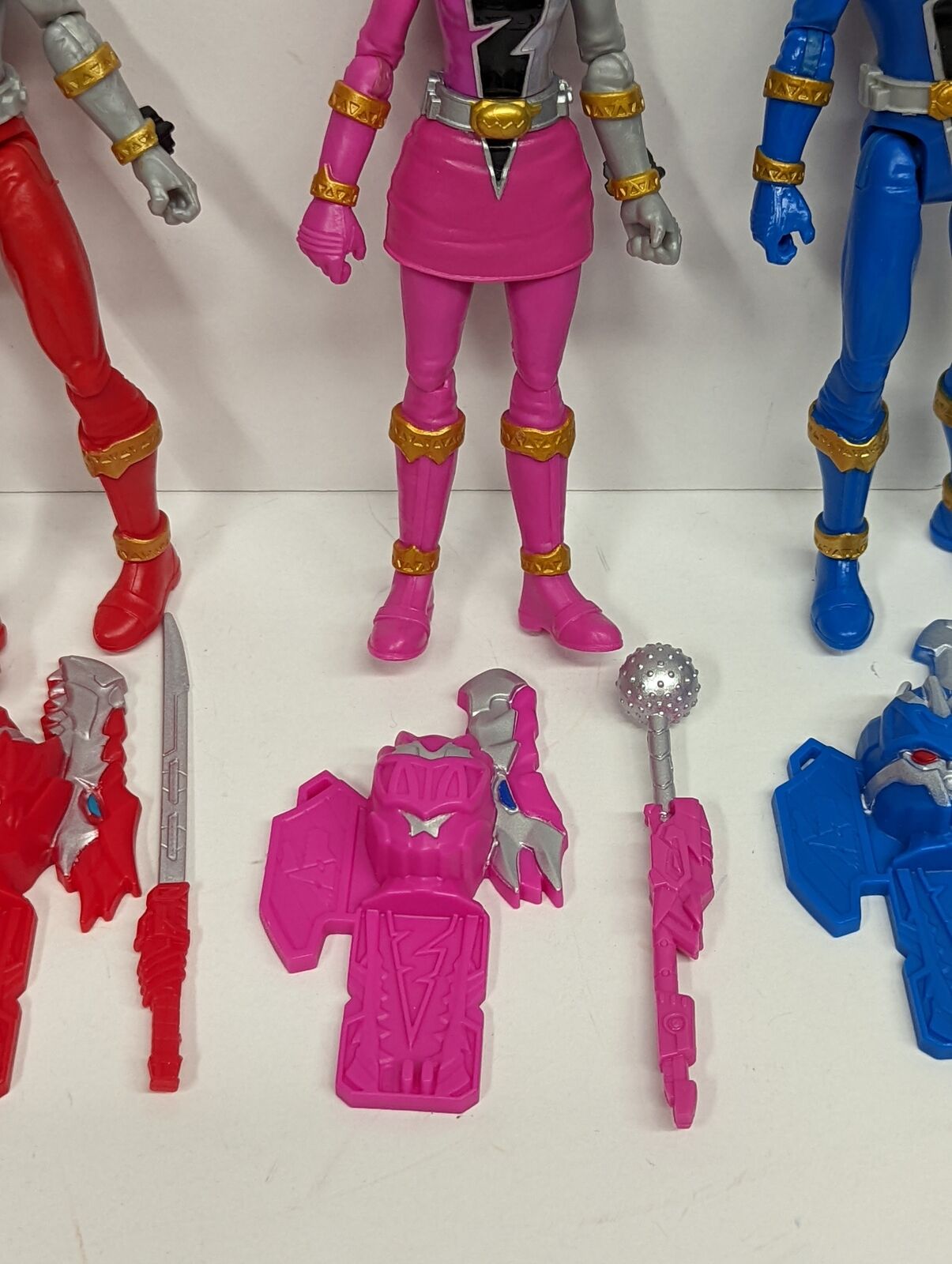 Power Rangers Dino Fury Figures Set of 3
