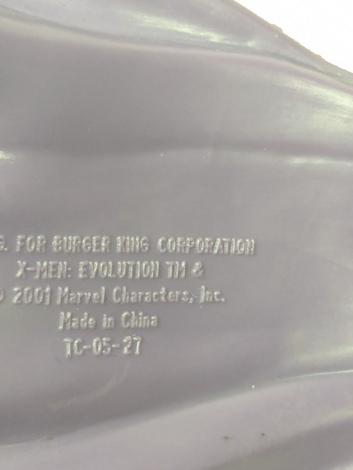 2001 Burger King Marvel X Men Evolution Magneto