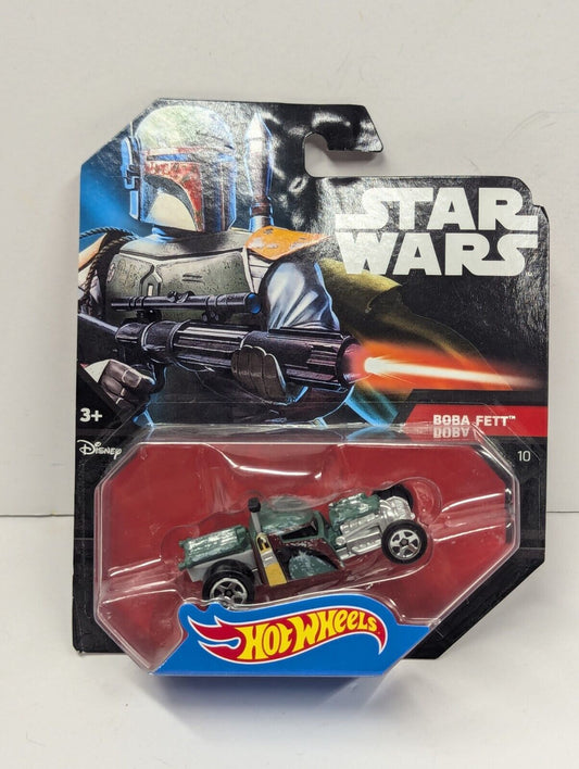 2014 Star Wars Die-Cast  Hot Wheels Character Car  Boba Fett