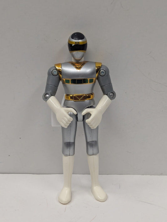 Bandai Power Rangers In Space Silver Ranger Action Figure Vintage 1997