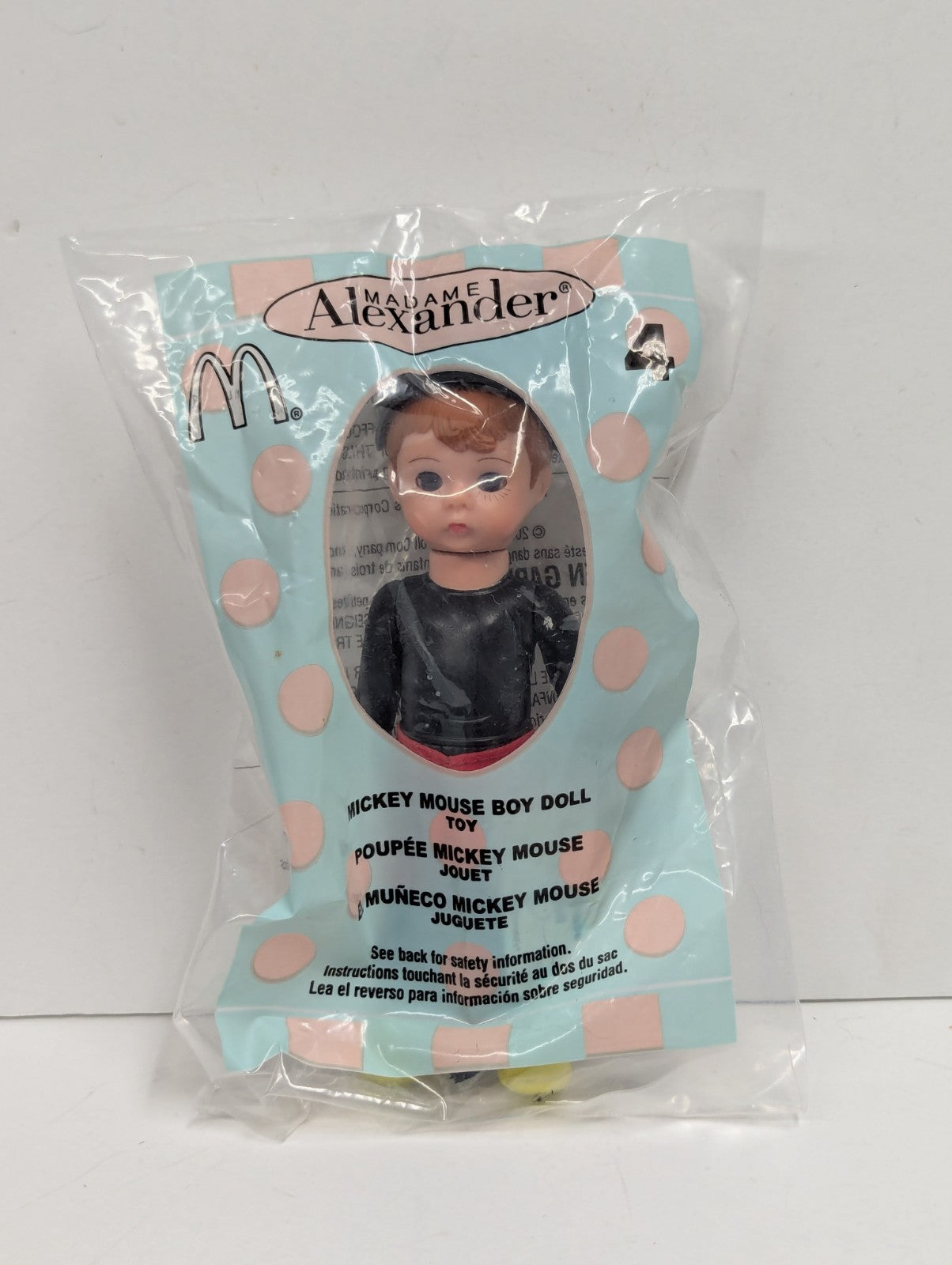 2004 McDonald's Madame Alexander Happy Meal Boy Doll Mickey Mouse Variation #4