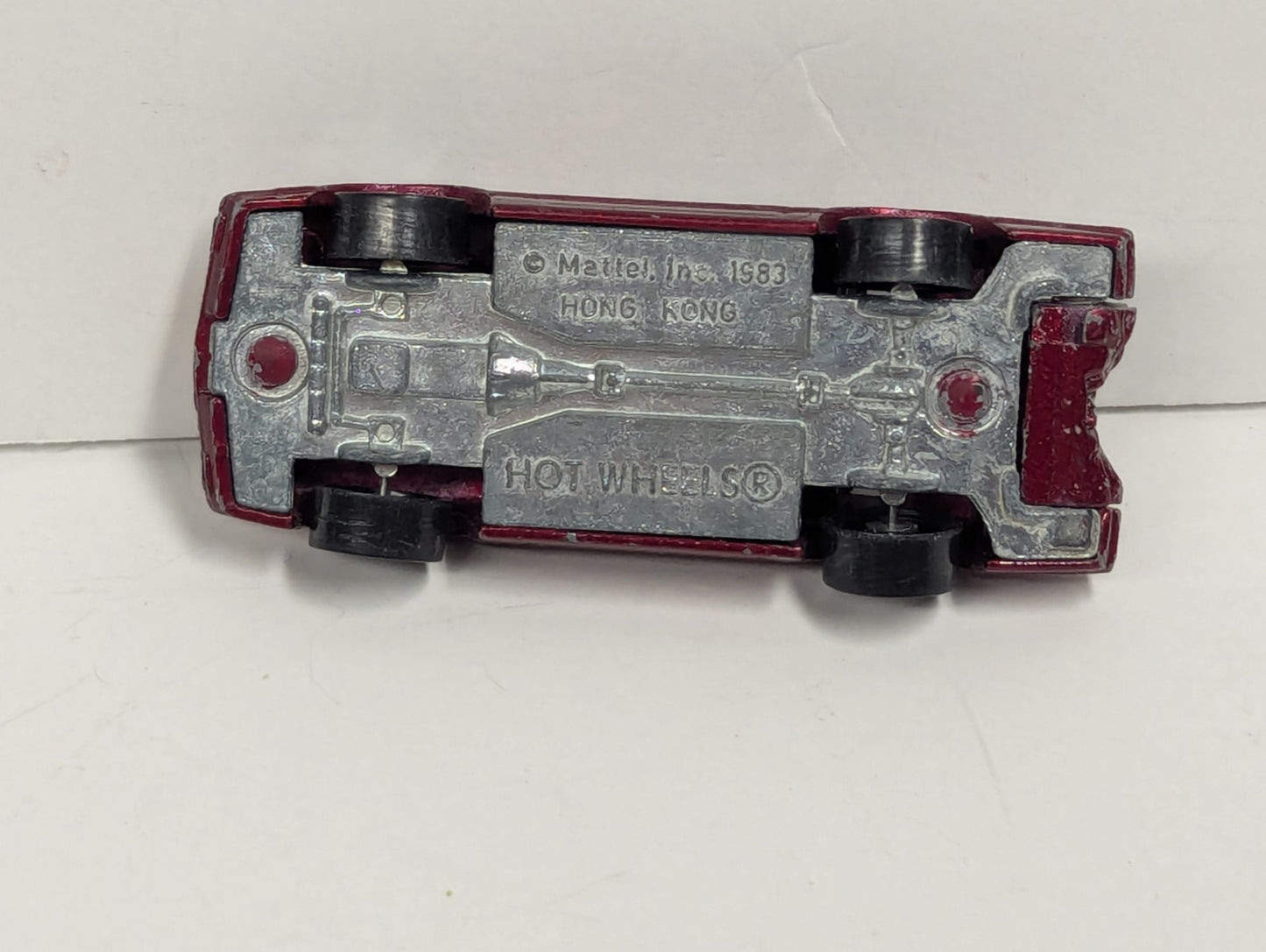Vintage 1983 Hot Wheels Speed Crasher Nissan 200SX Diecast Toy Missing Back