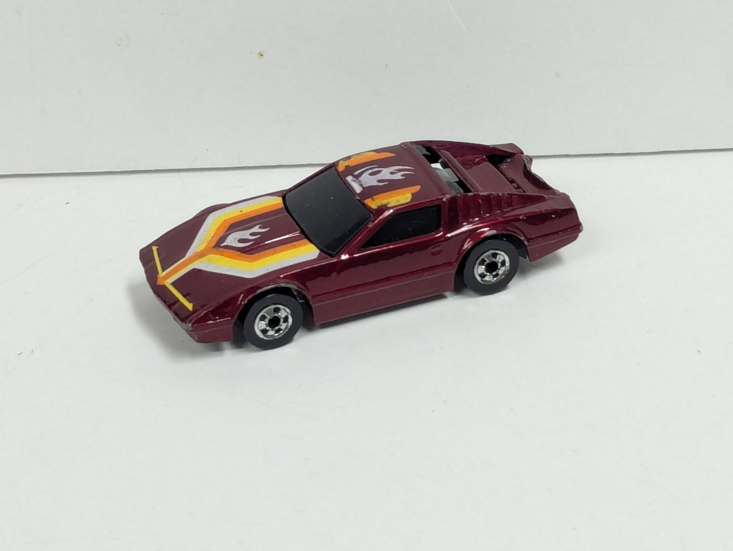 Vintage 1983 Hot Wheels Speed Crasher Nissan 200SX Diecast Toy Missing Back