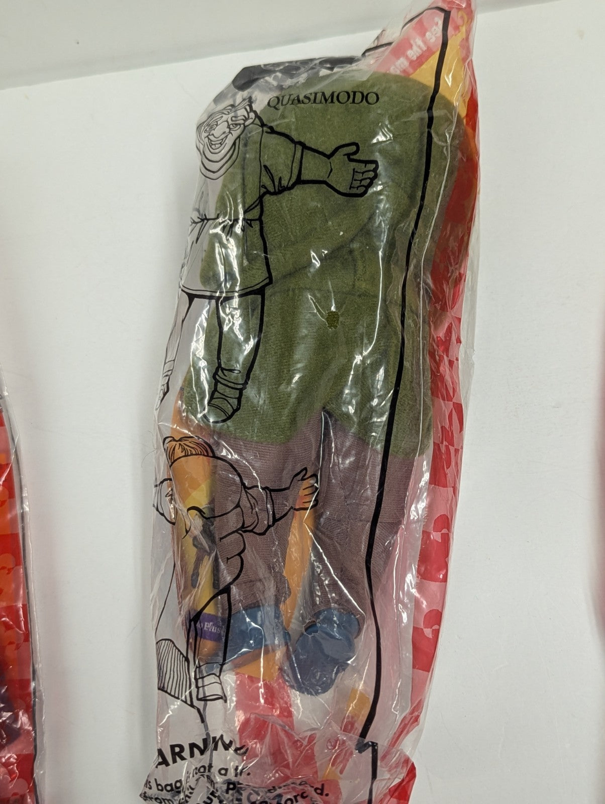 1996 Burger King MIP Disney The Hunchback Of Notre Dame Dolls New In Packaging 