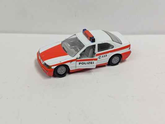 Siku Appx 1/64 Scale BMW 320i Polizei German Police Diecast Toy Car