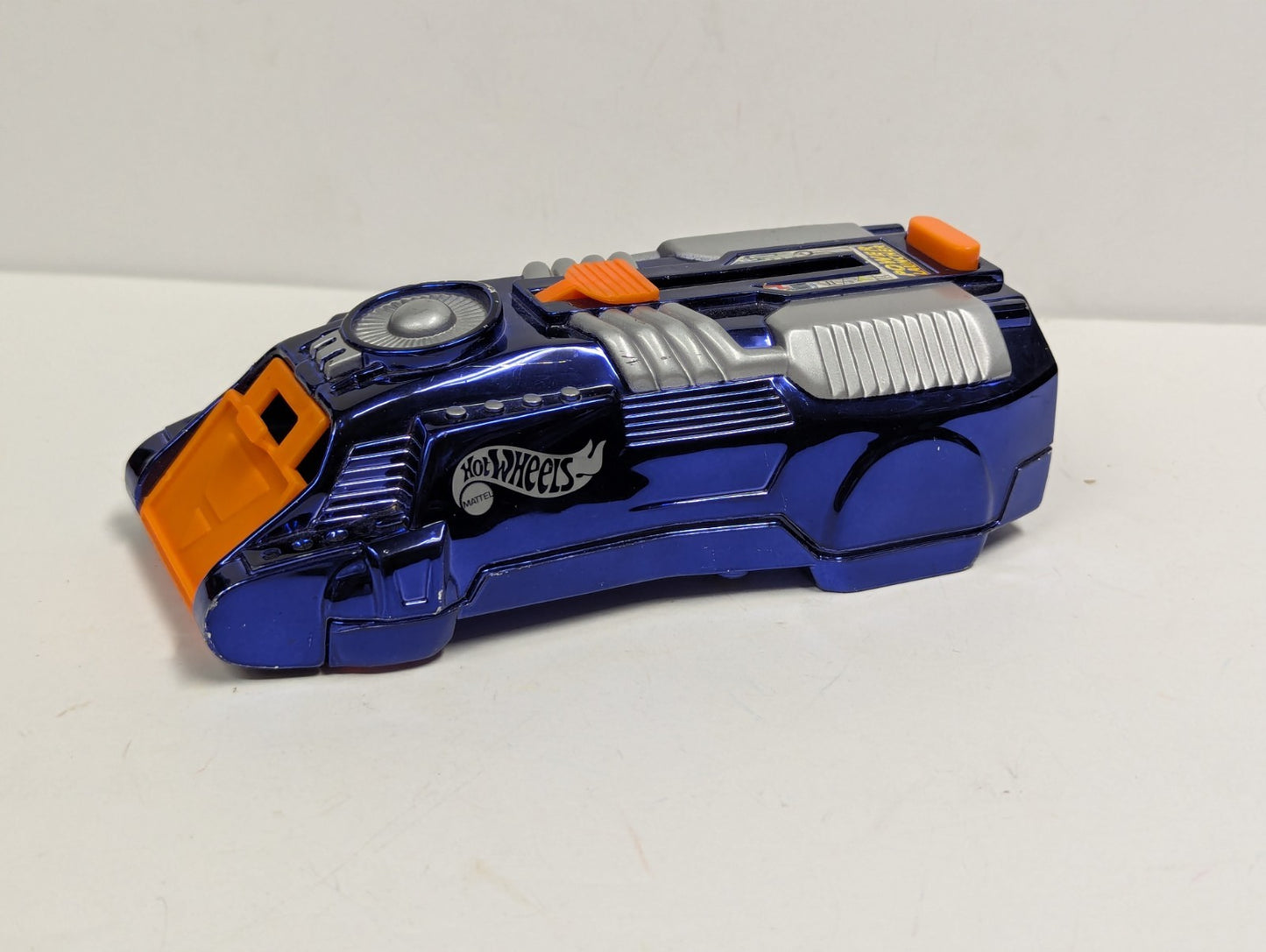 Vintage 1999 Hot Wheels Mattel Power Launcher Purple Chrome & Orange 