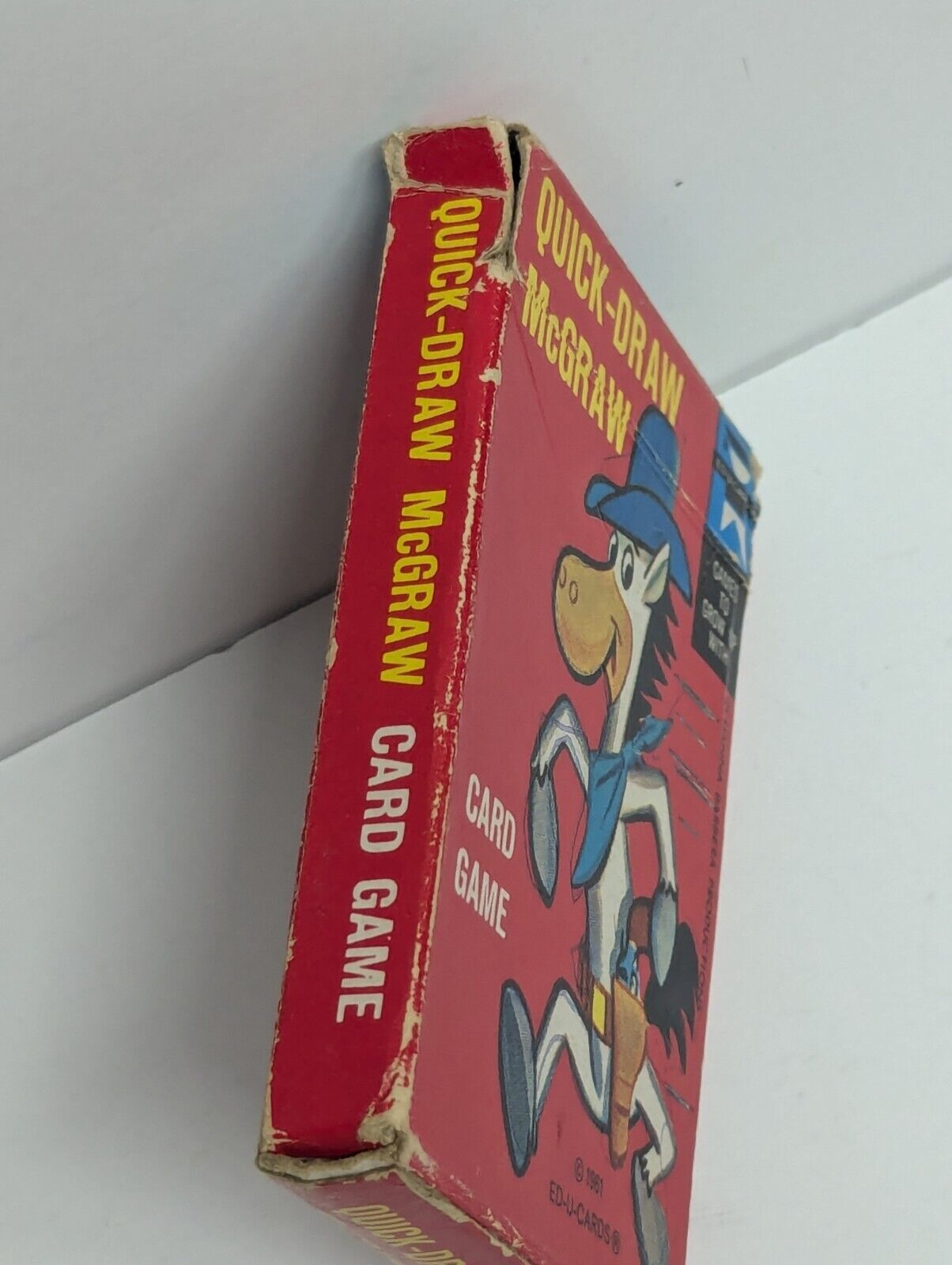 1961 Quick-Draw McGraw Card Game  Educards Cards with Original Box