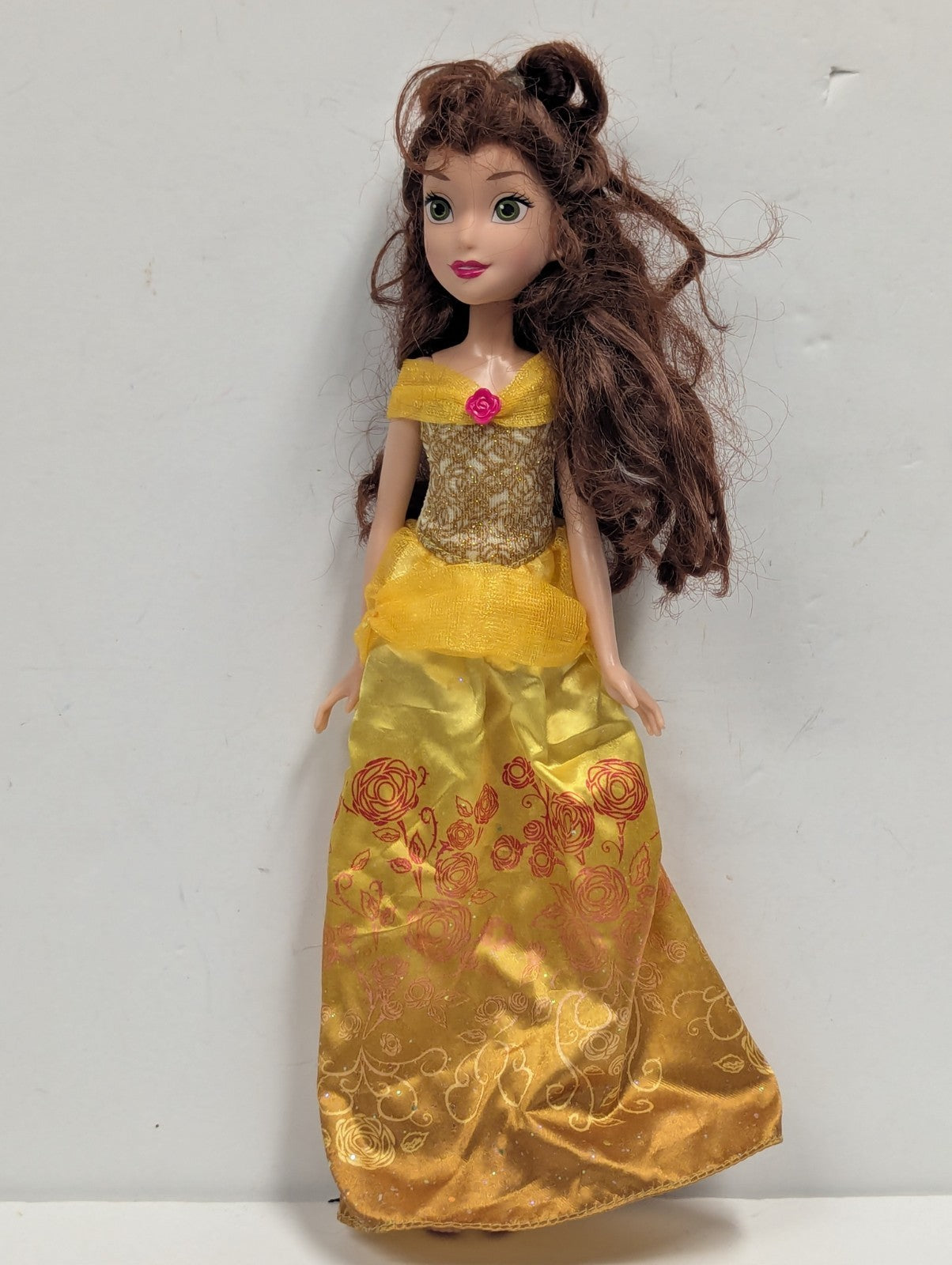 2015 Disney Princess Belle Beauty and the Beast Doll Preowned 11” Collectible