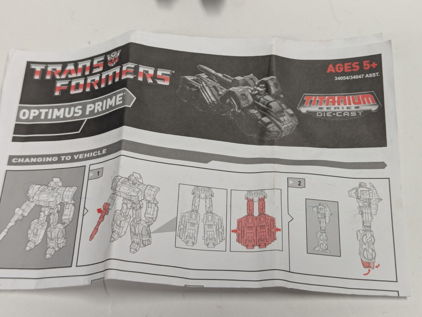 OPTIMUS PRIME Transformers TITANIUM Series Die-Cast Target Exclusive