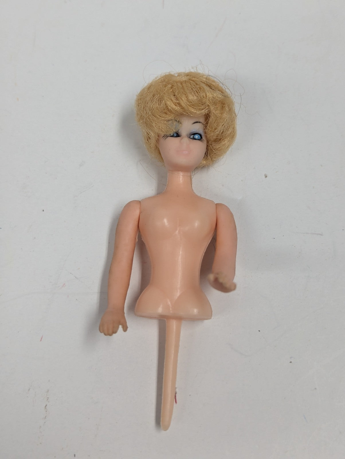 Vintage Wilton Half Doll Cake Toppers 70's w/t Hair & Sleeping Eyes Lot