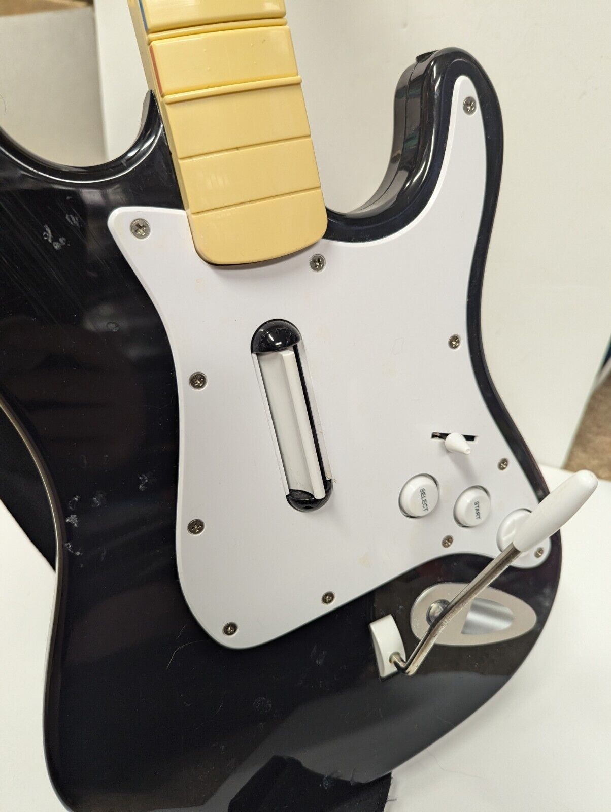 Harmonix Fender Stratocaster PS3 Wireless Guitar Controller - Black with STRAP