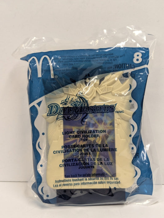 2005 McDonald’s Duel Masters Happy Meal Toy #8 Light Civilization Card Dealer
