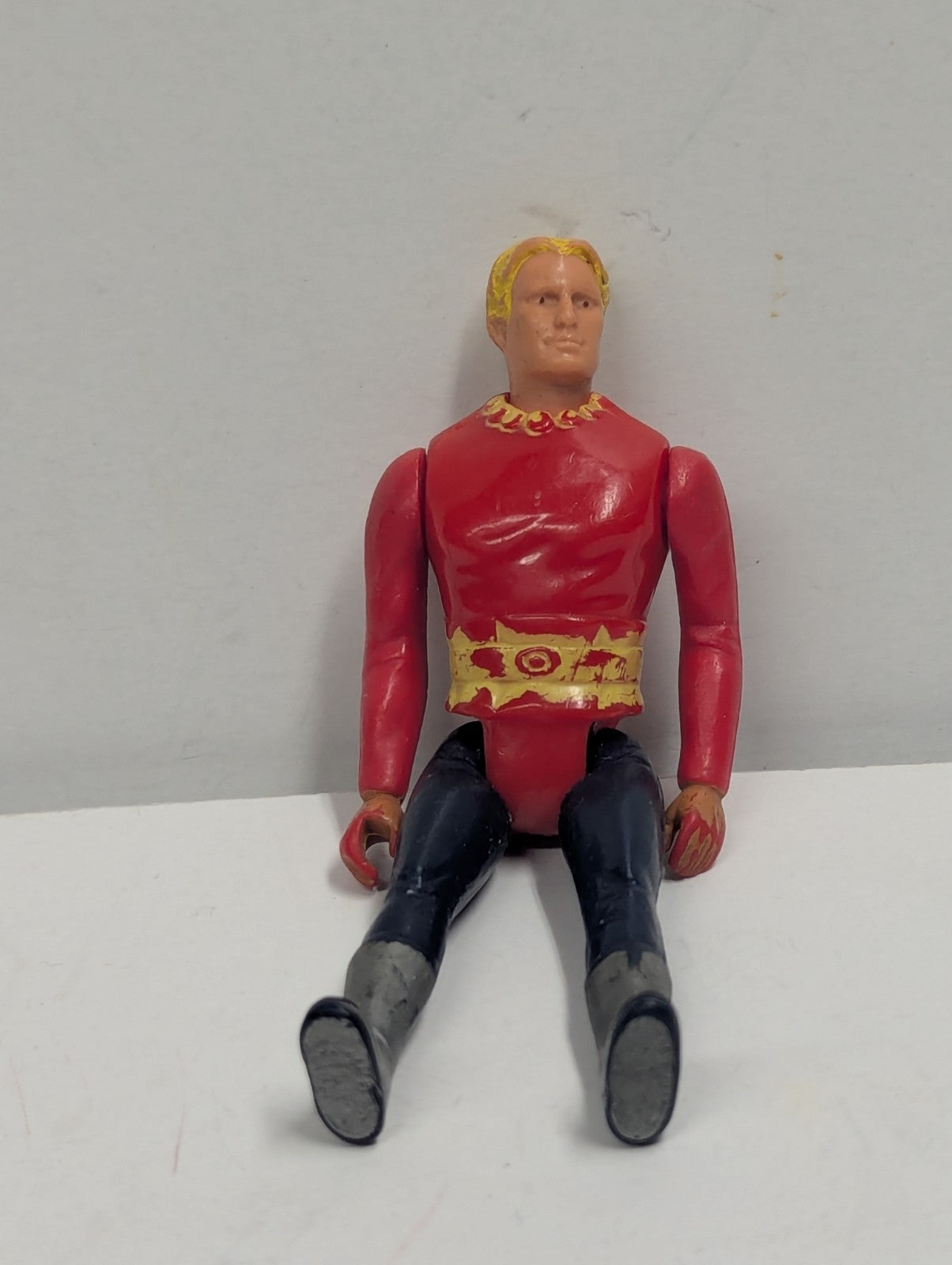 1979 Vintage Flash Gordon Action Figure Mattel KFS Hong Kong 3.75" Loose Joints