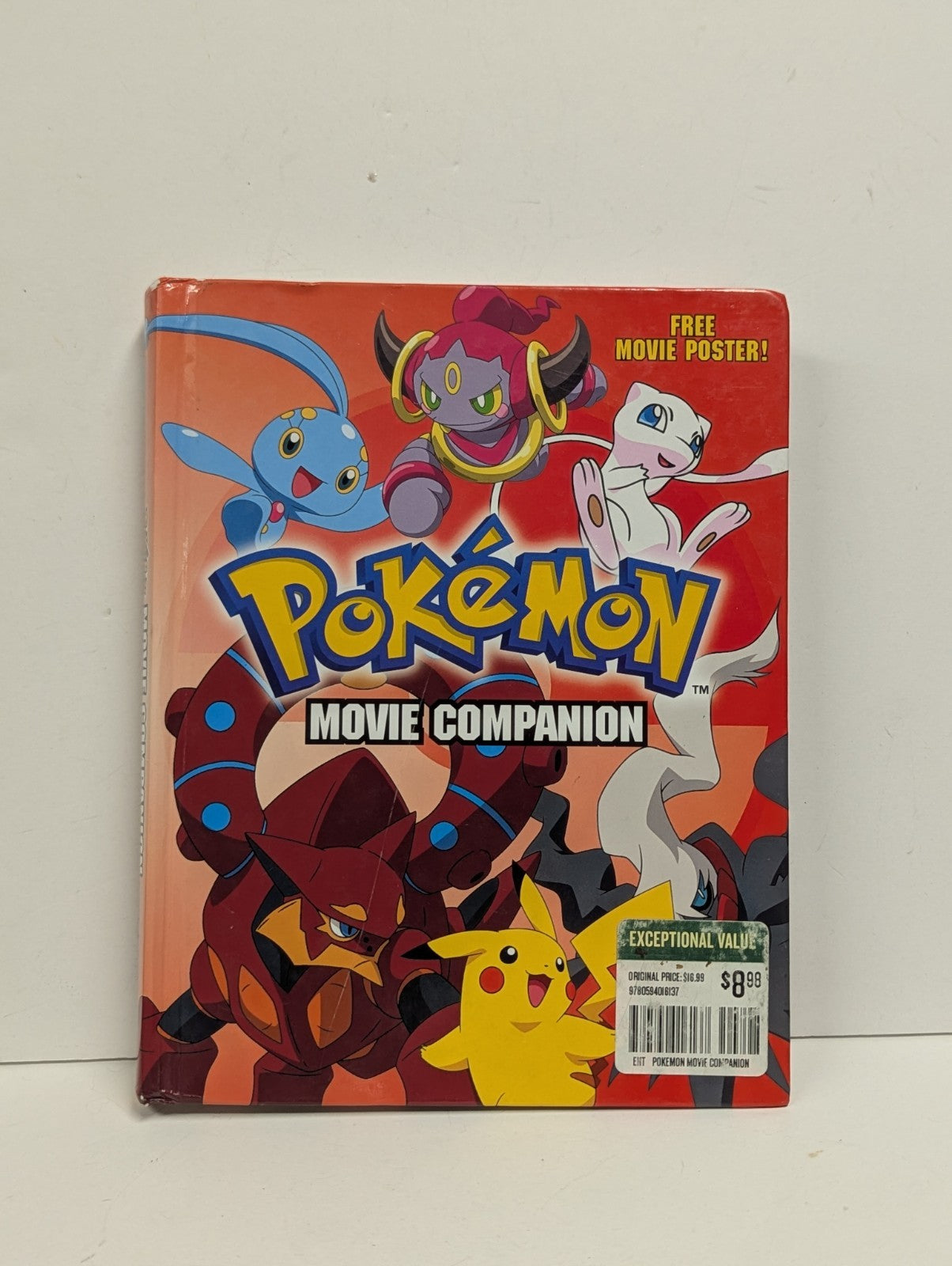 Pokemon Movie Companion Hardback Book by Prima Games Missing Poster