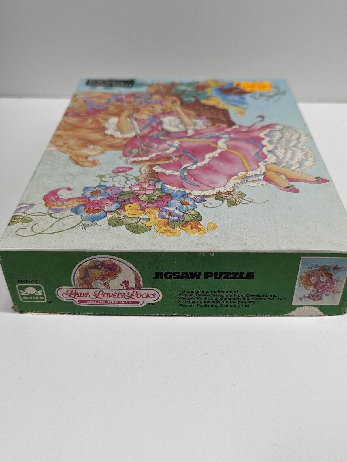 1987 Golden Lady Lovely Locks & Pixietails Jigsaw 100 pcs complete Puzzle